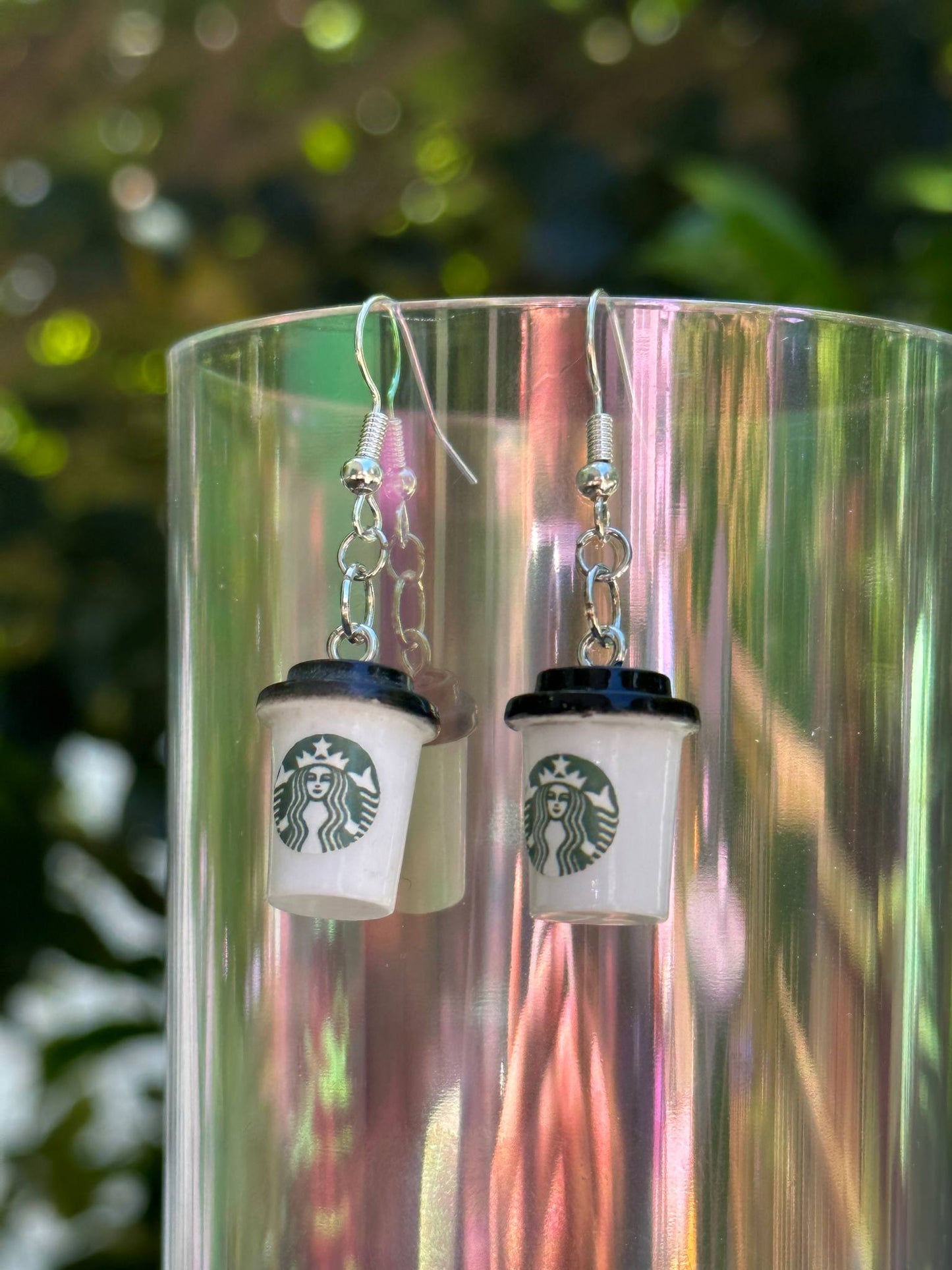 Mini Starb. to go cup coffee earrings