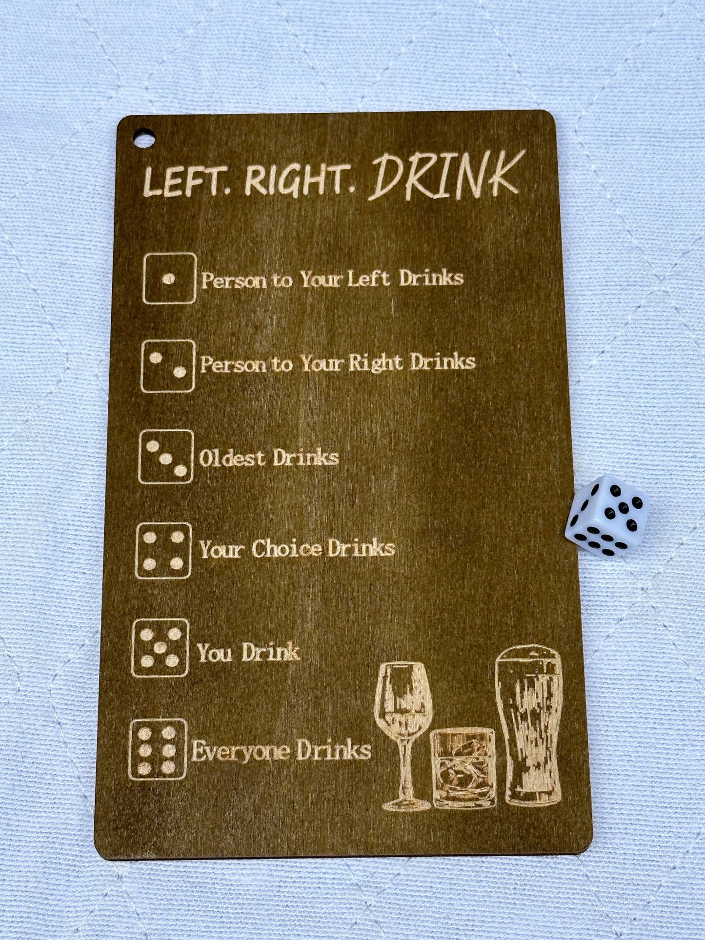Left Or Right Drinking Game