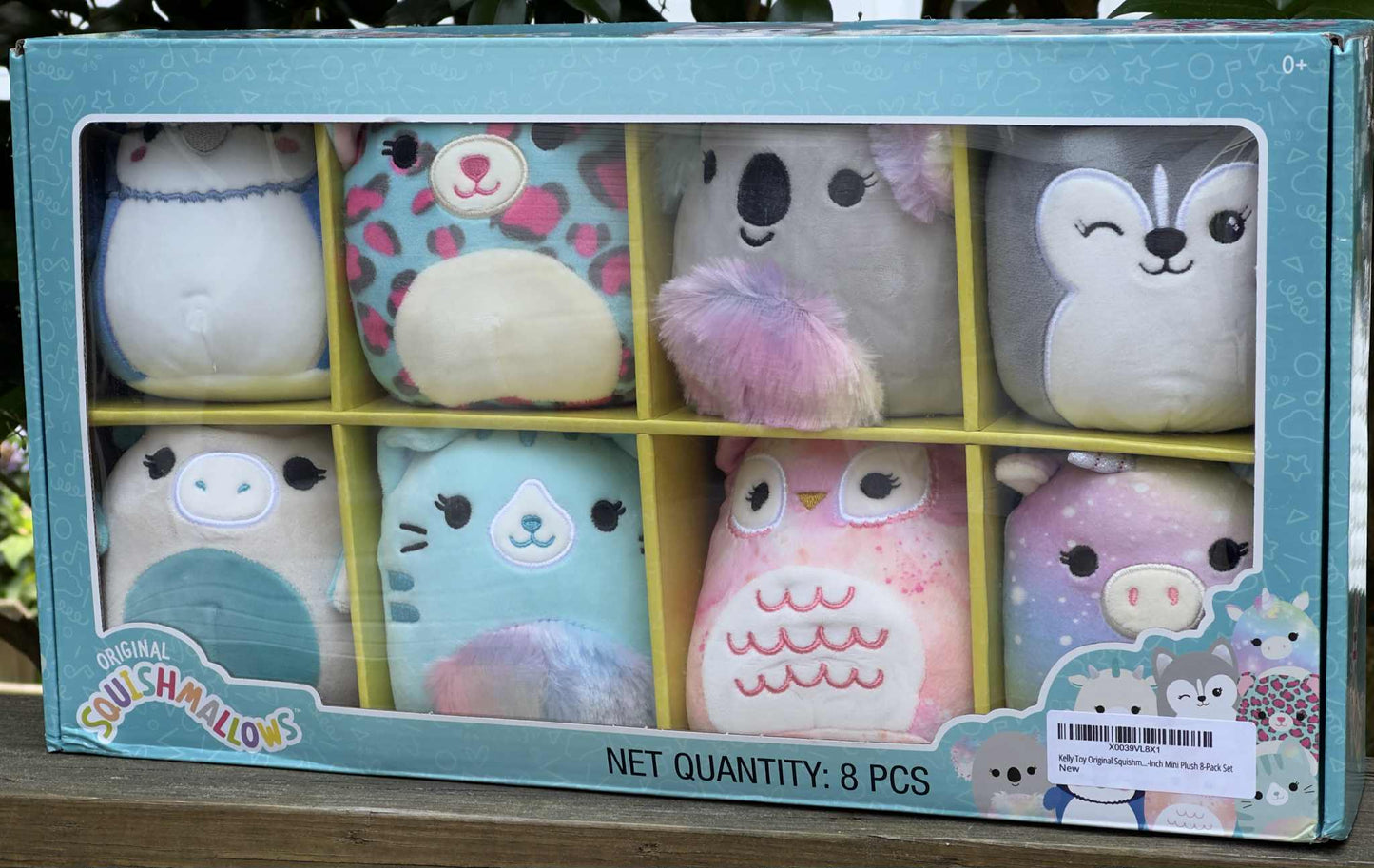 plush toys set of 8 soft stuffed animals for babies and kids gift set