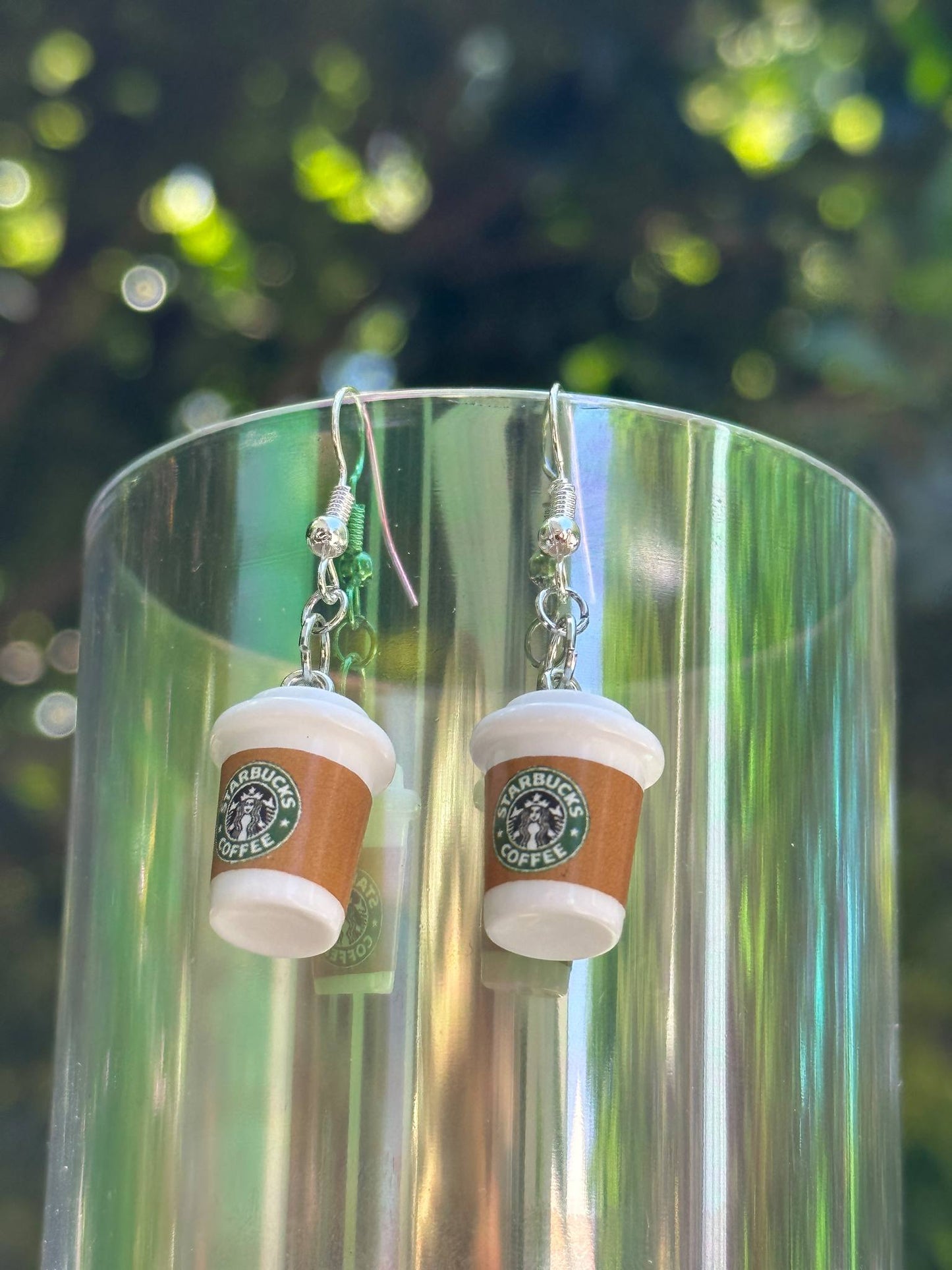 Mini Starb. to go cup coffee earrings