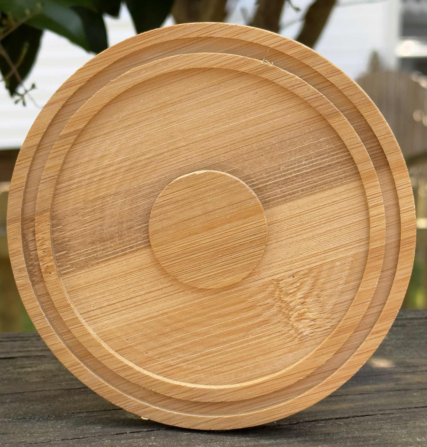 wooden margarita salt sugar rimmer bar accessory single circle cocktail glass rim tray