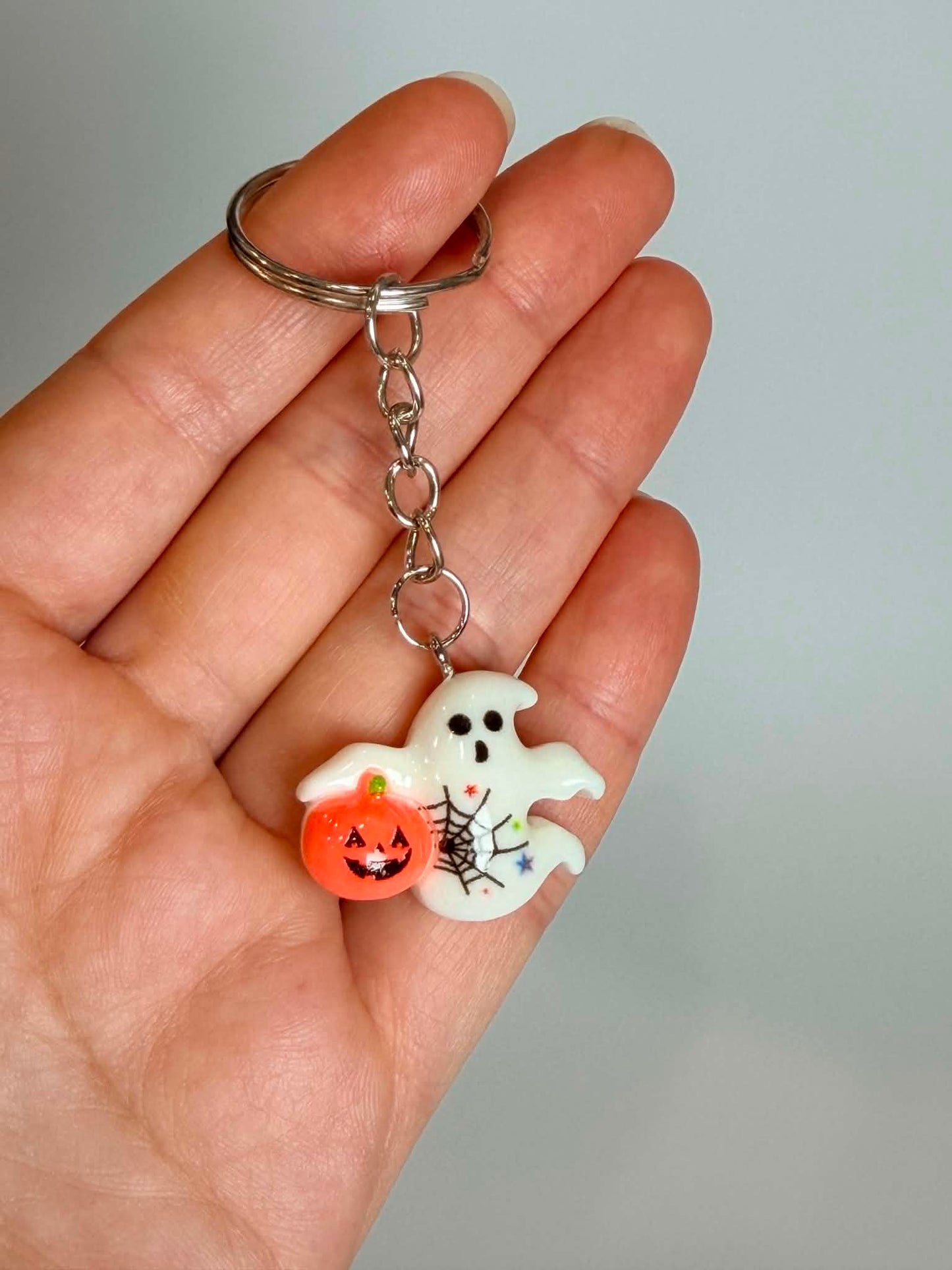 Mini Early Halloween Keychain. Cute Accessory for Bags, Keys and Gifts