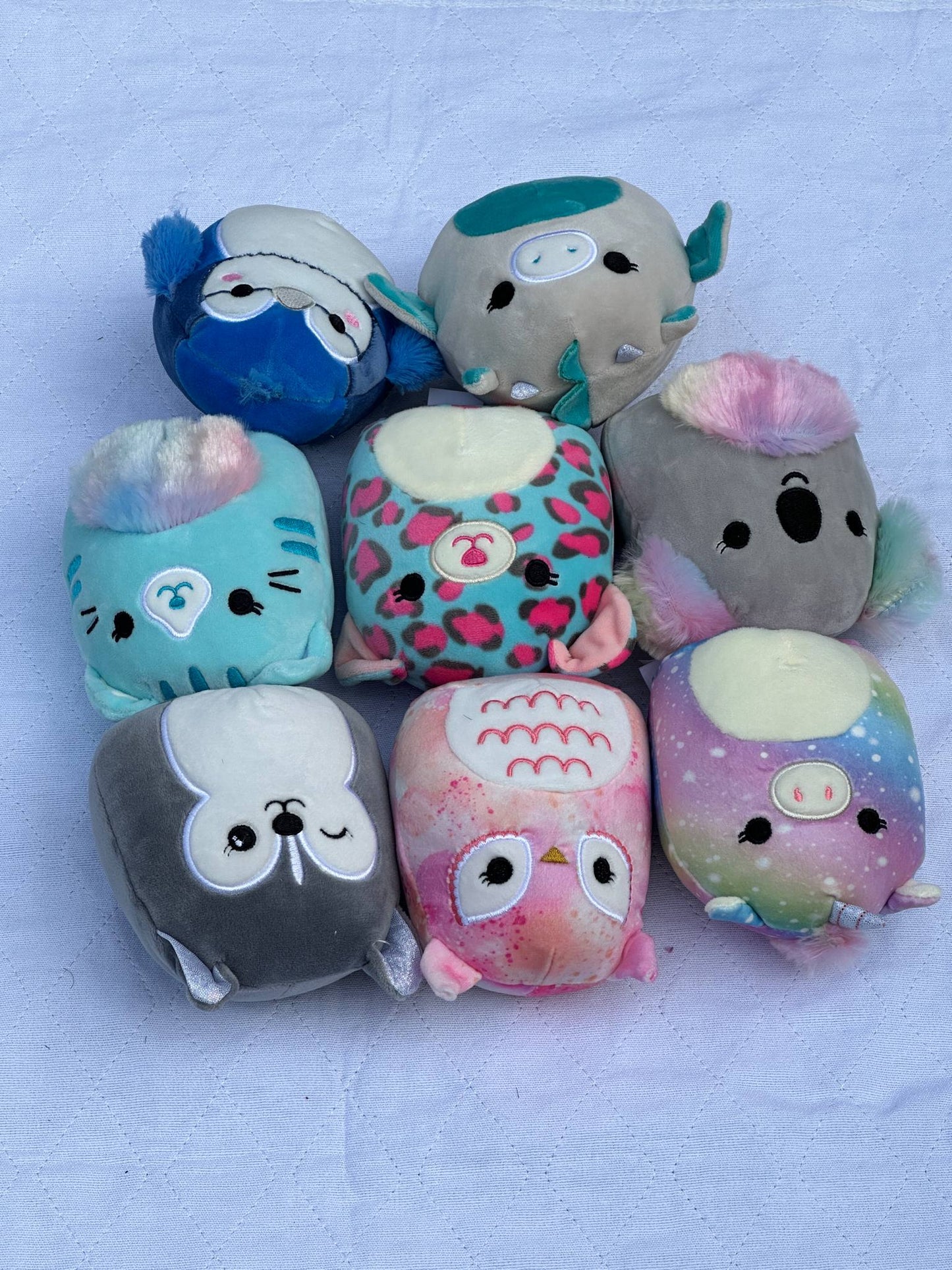 plush toys set of 8 soft stuffed animals for babies and kids gift set