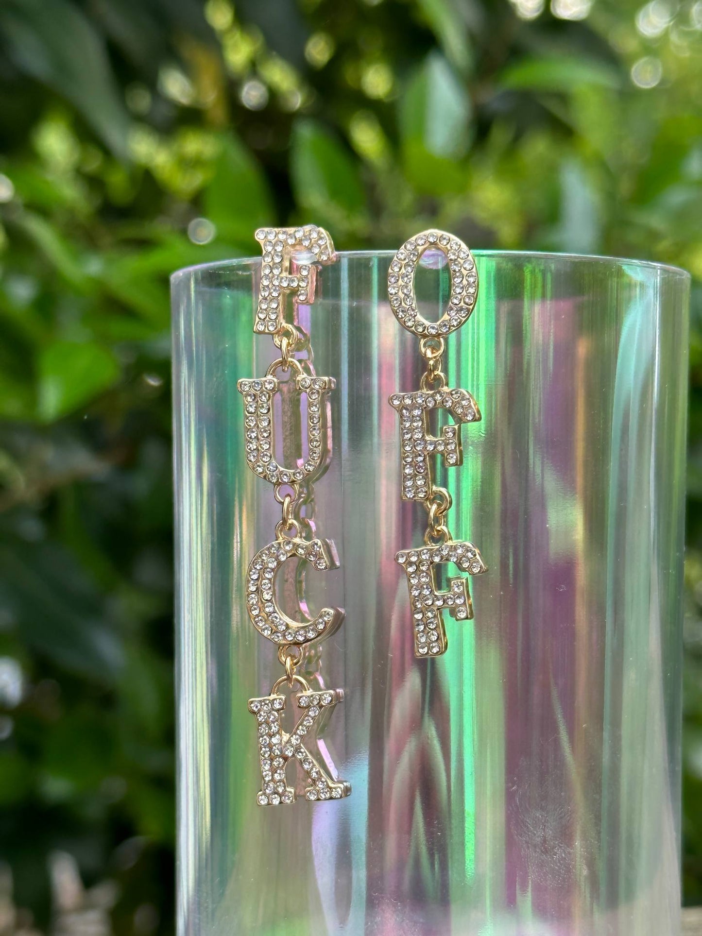 The elegant dangle drop design adds movement and sophistication, making these earrings a standout accessory, perfect gift for party girls, bachelorette events.