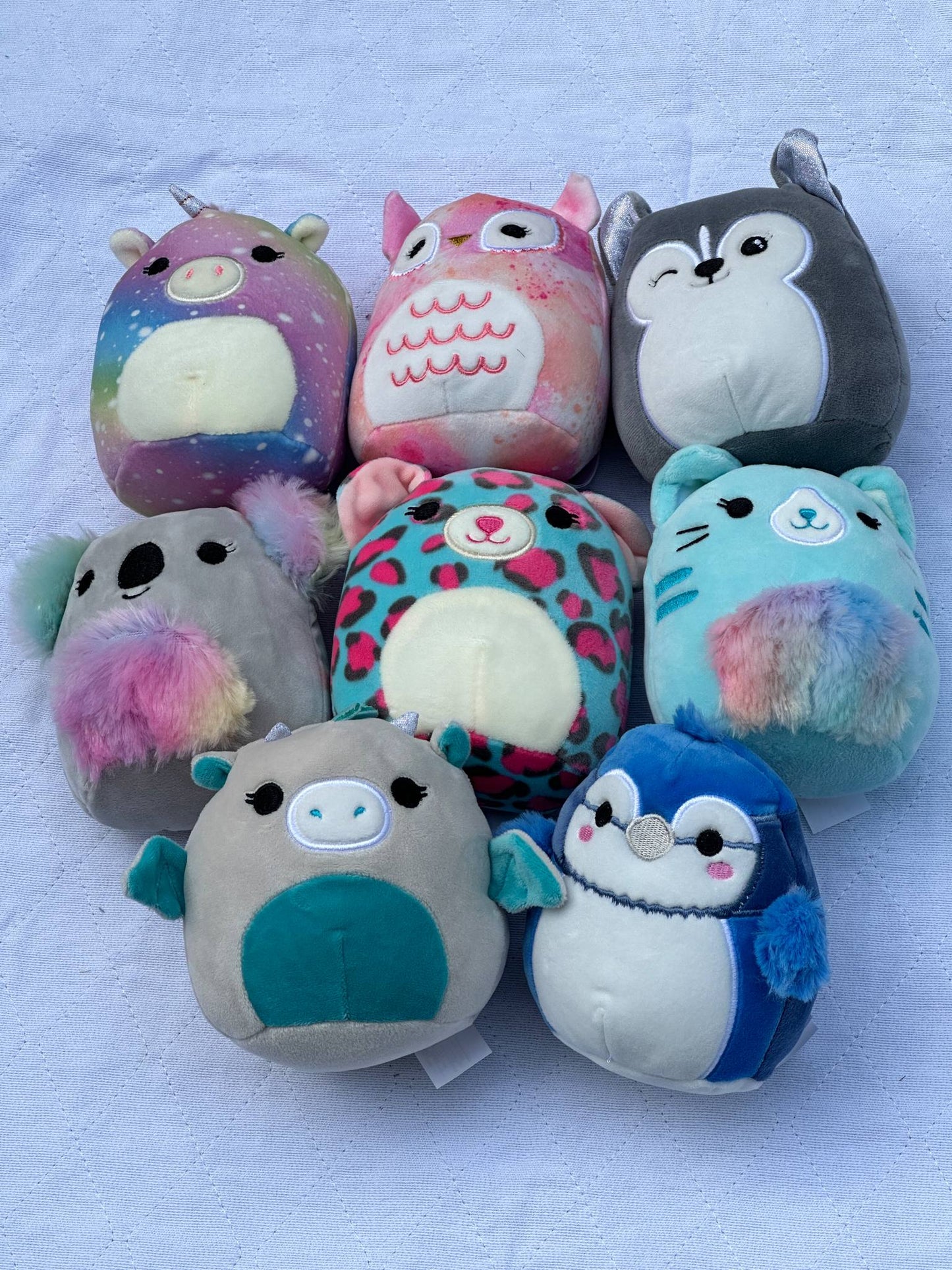 plush toys set of 8 soft stuffed animals for babies and kids gift set