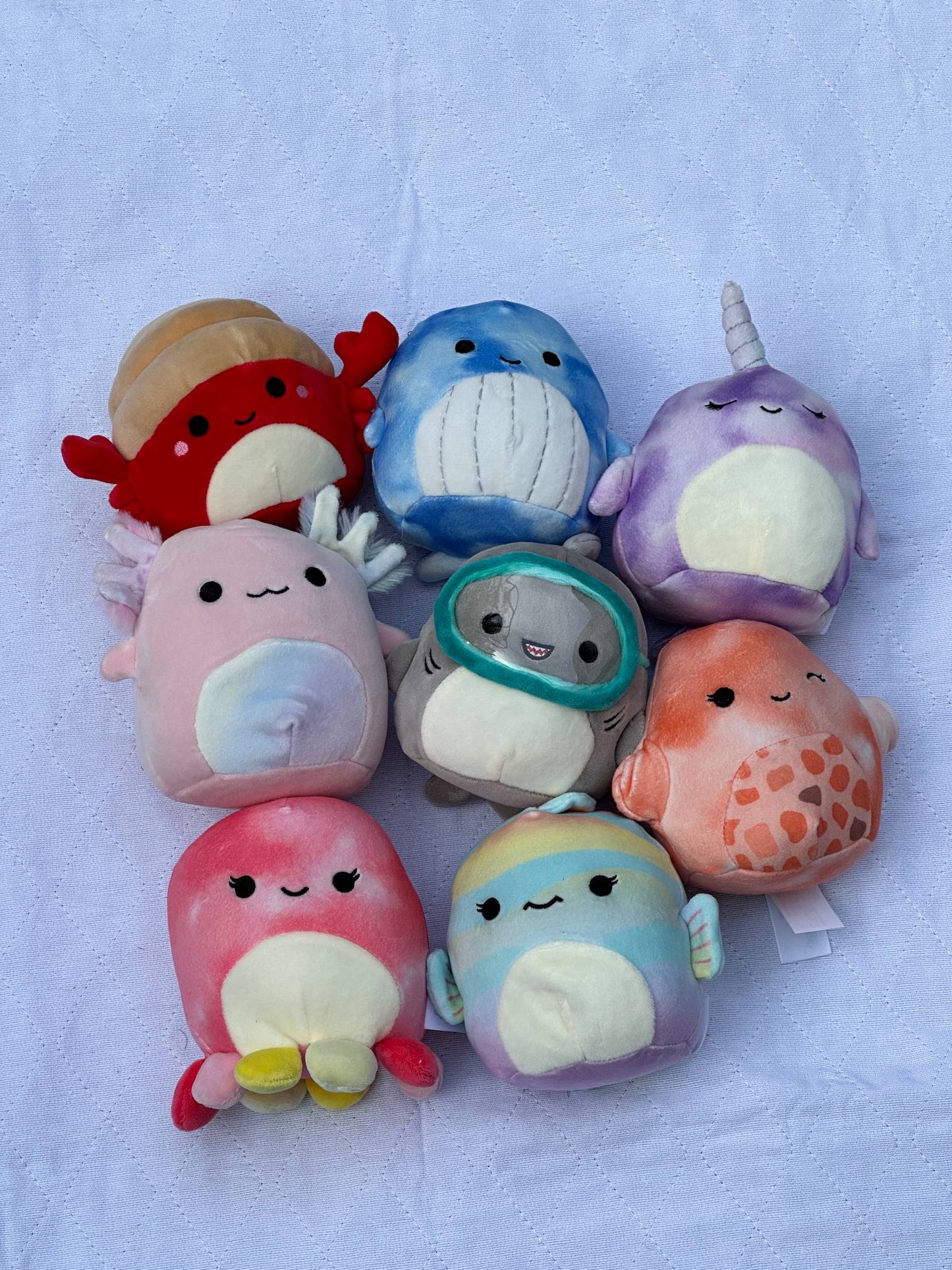 soft plush toys set of 8 baby-safe stuffed animals for babies and toddlers