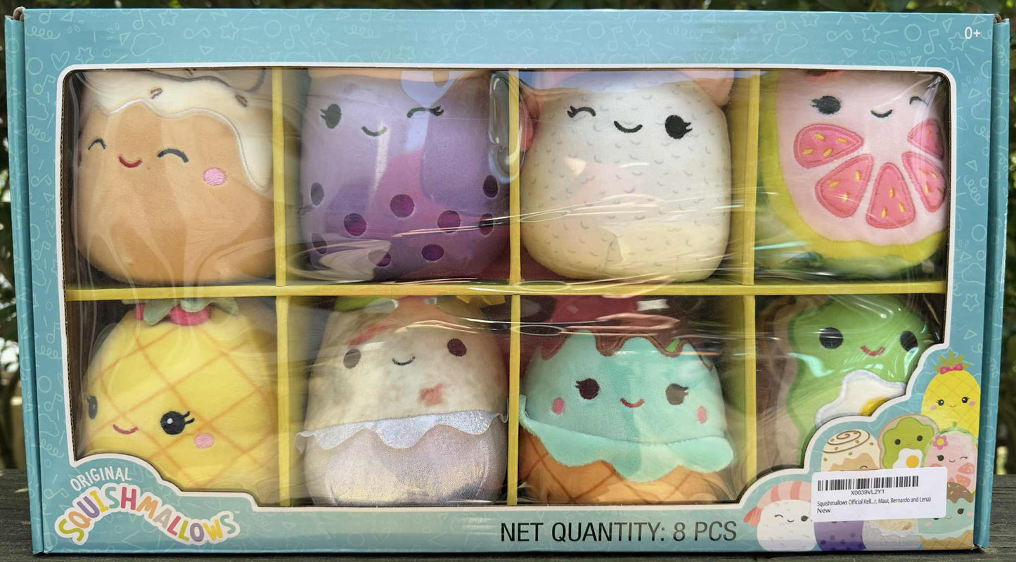 birthday gift plush toys set of 8 for babies toddlers soft stuffed animals