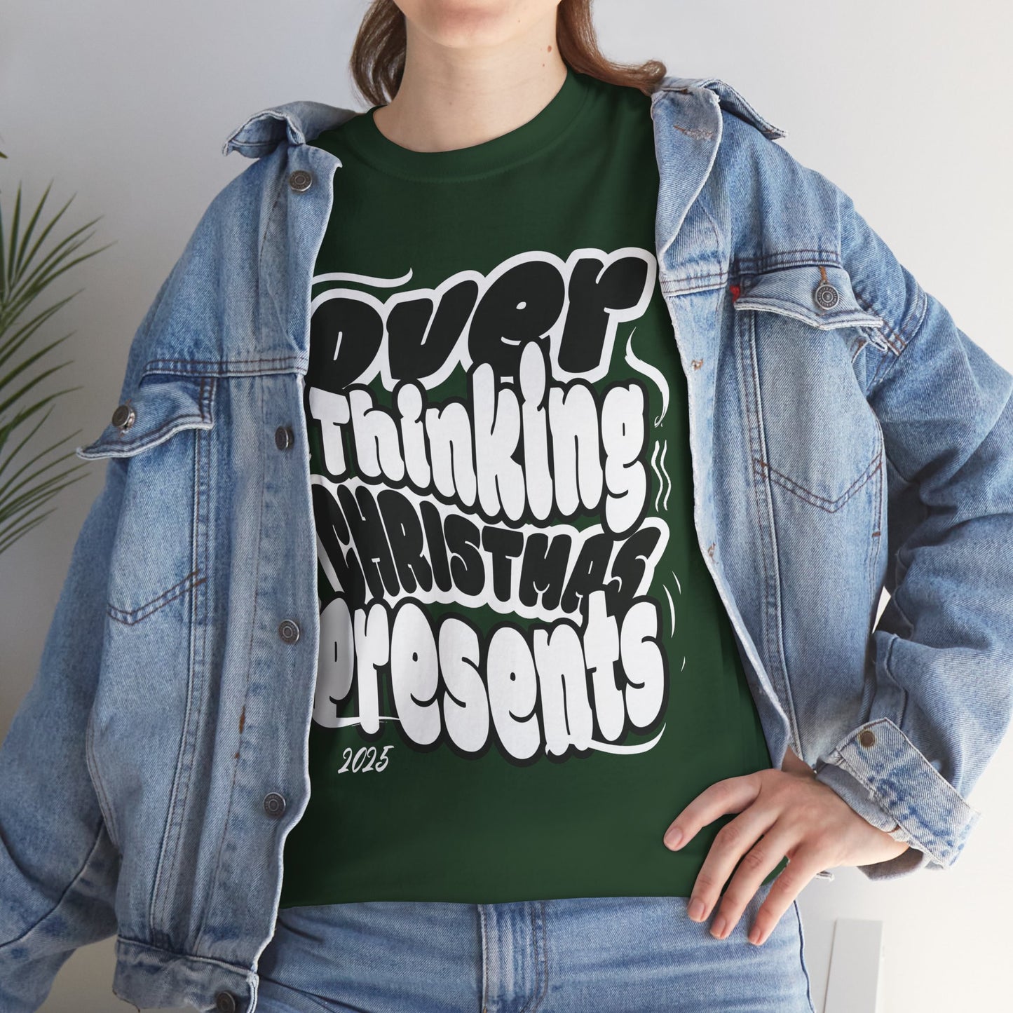 T-Shirt, Overthinking Christmas Presents, Funny