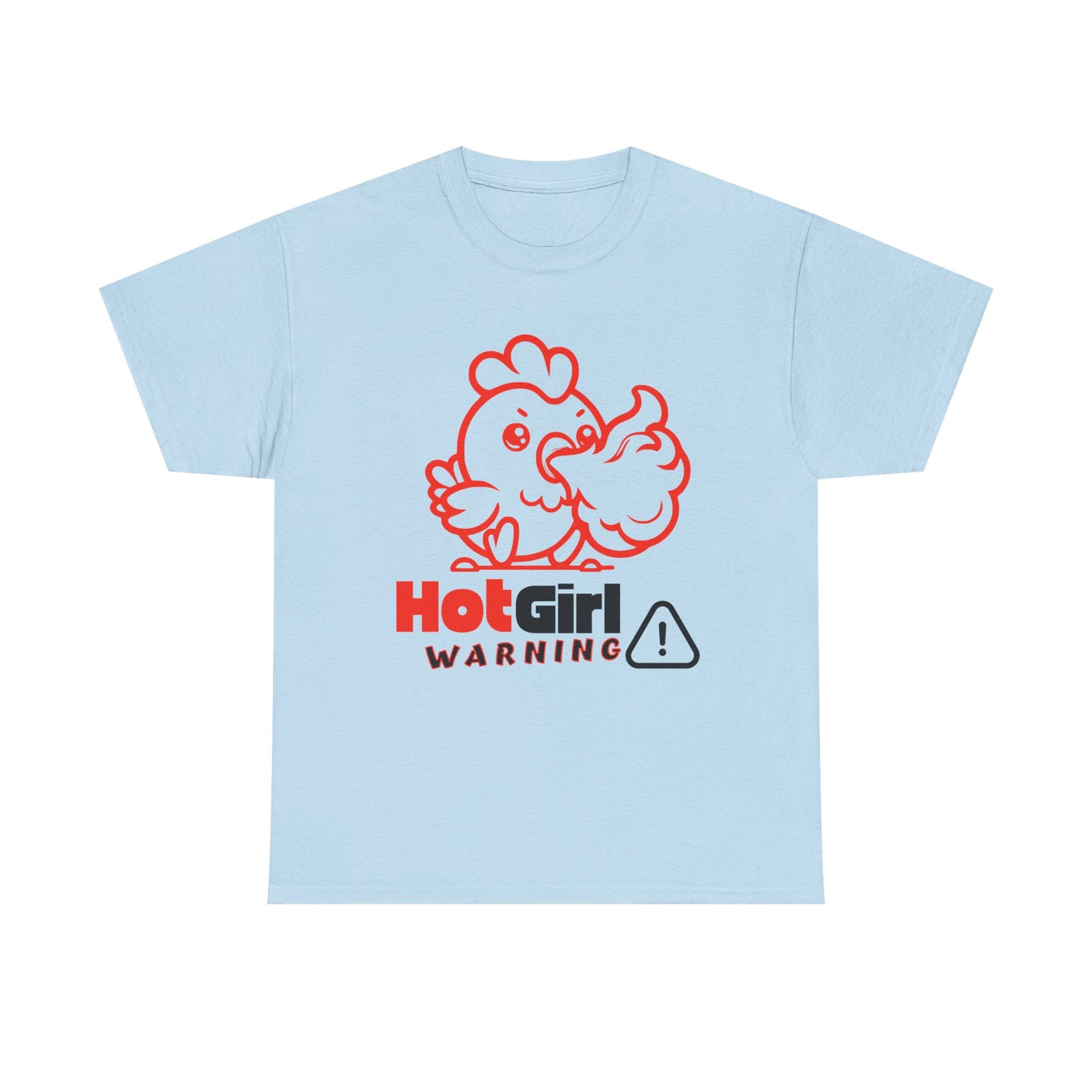 Hot Girl Warning Tee, Woke Up Sexy Again T-Shirt