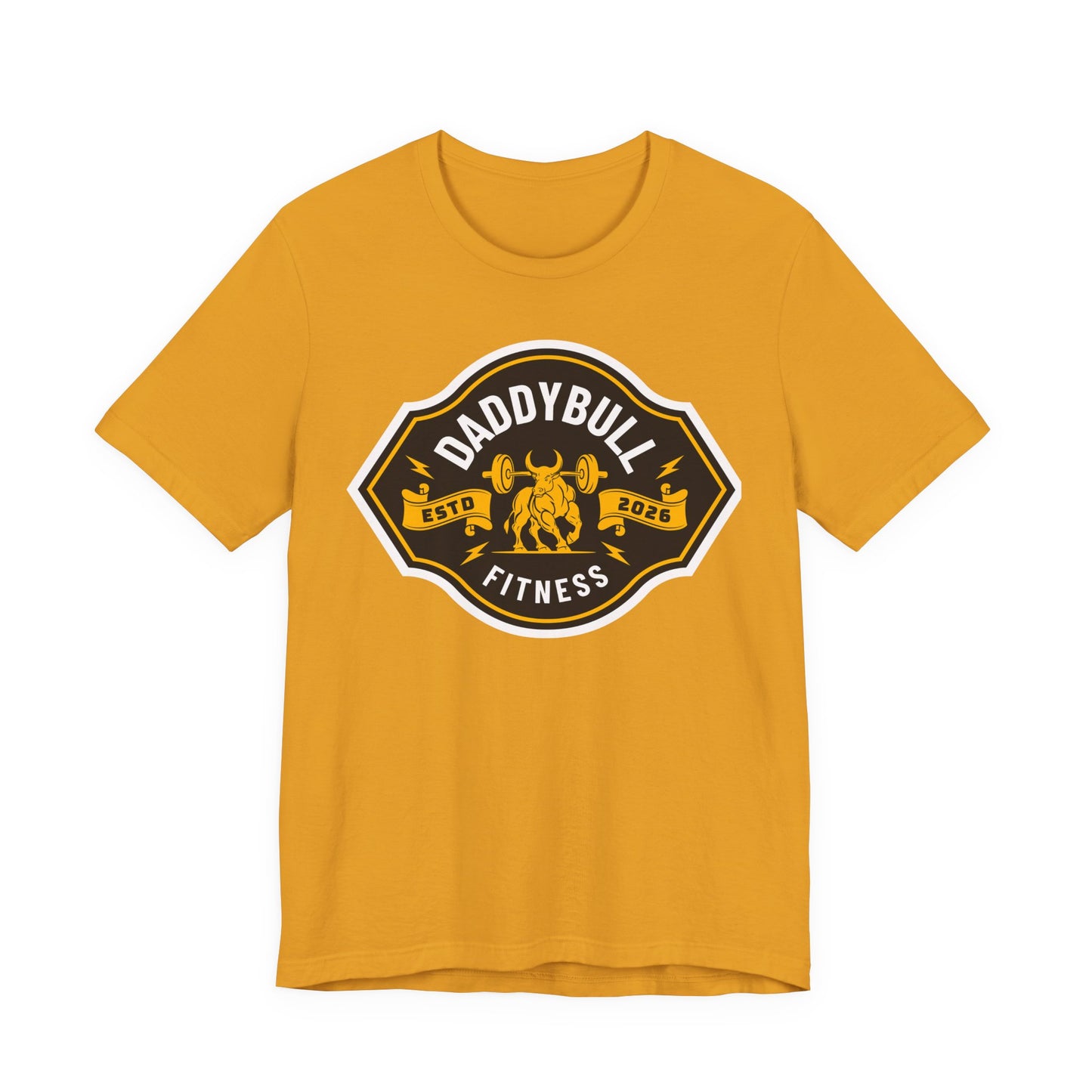 DaddyBull Fitness T-Shirt, Vintage Gym Tee