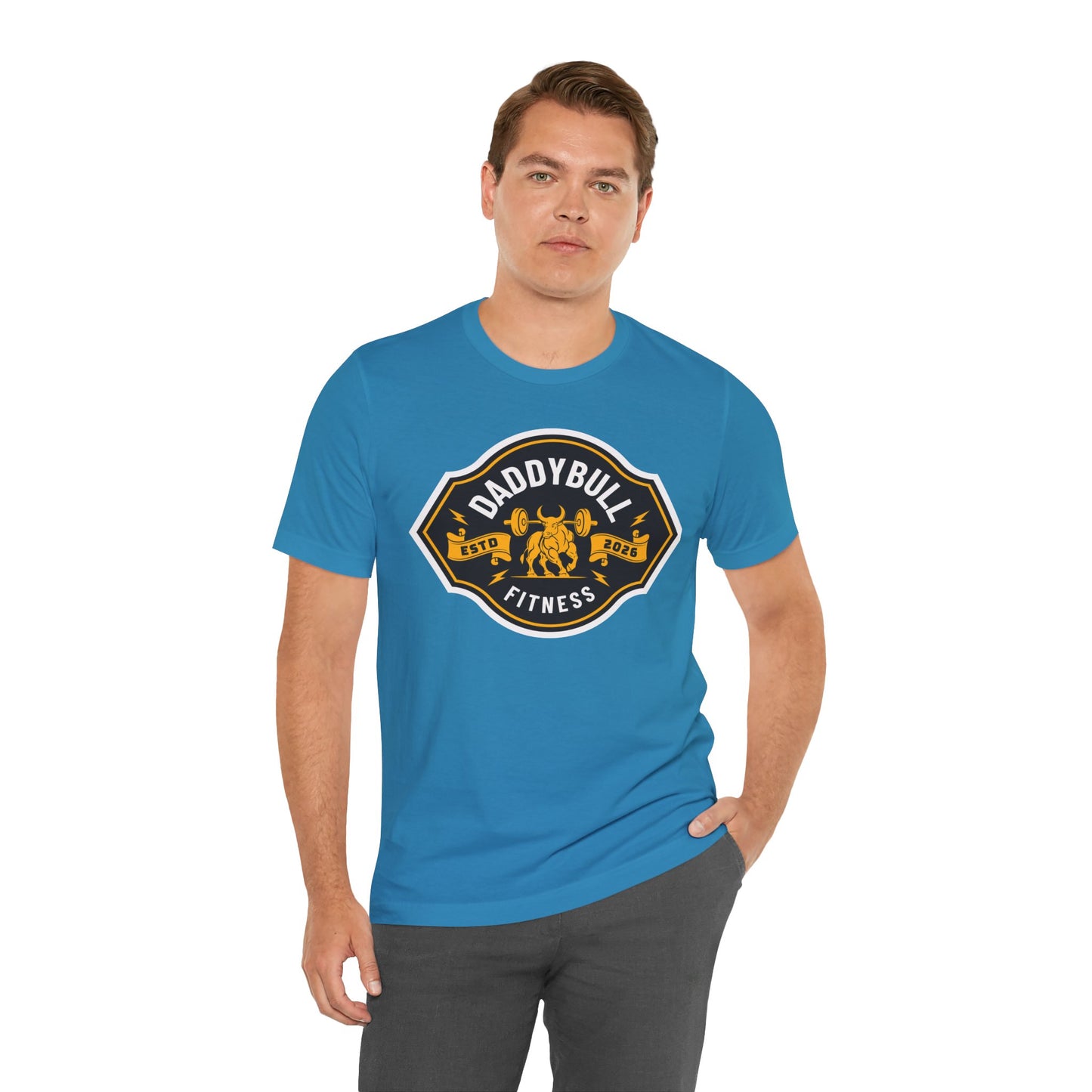 DaddyBull Fitness T-Shirt, Vintage Gym Tee