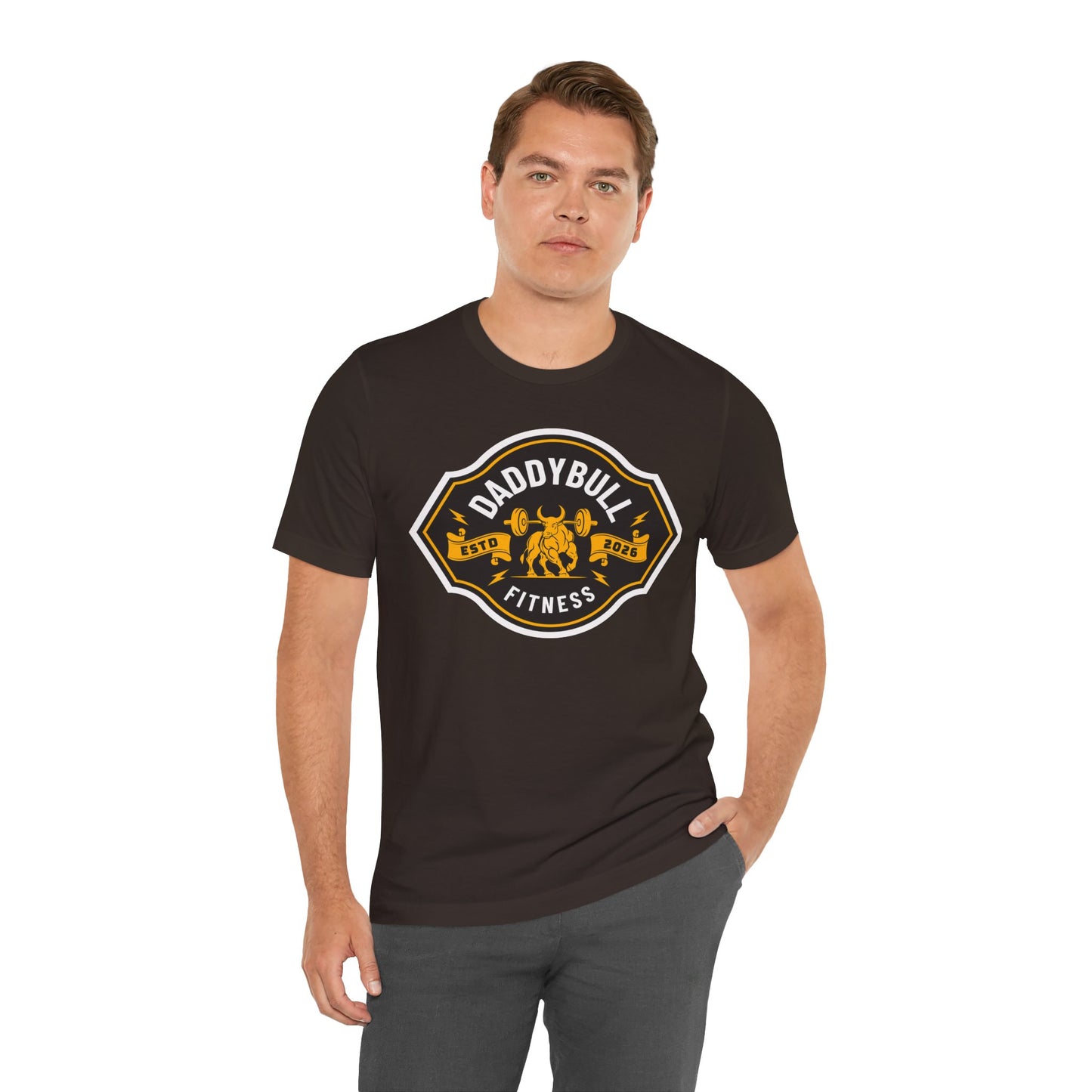 DaddyBull Fitness T-Shirt, Vintage Gym Tee