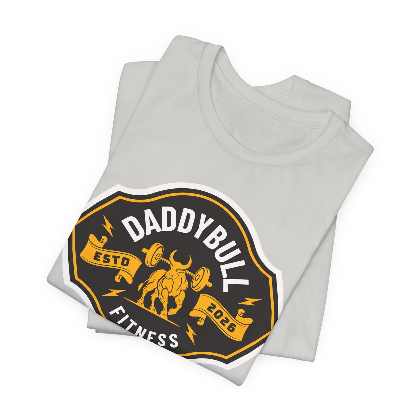 DaddyBull Fitness T-Shirt, Vintage Gym Tee