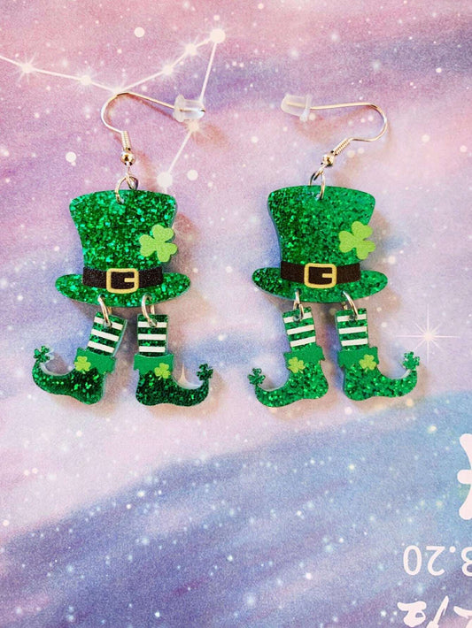 St Patrick’s Day Earring