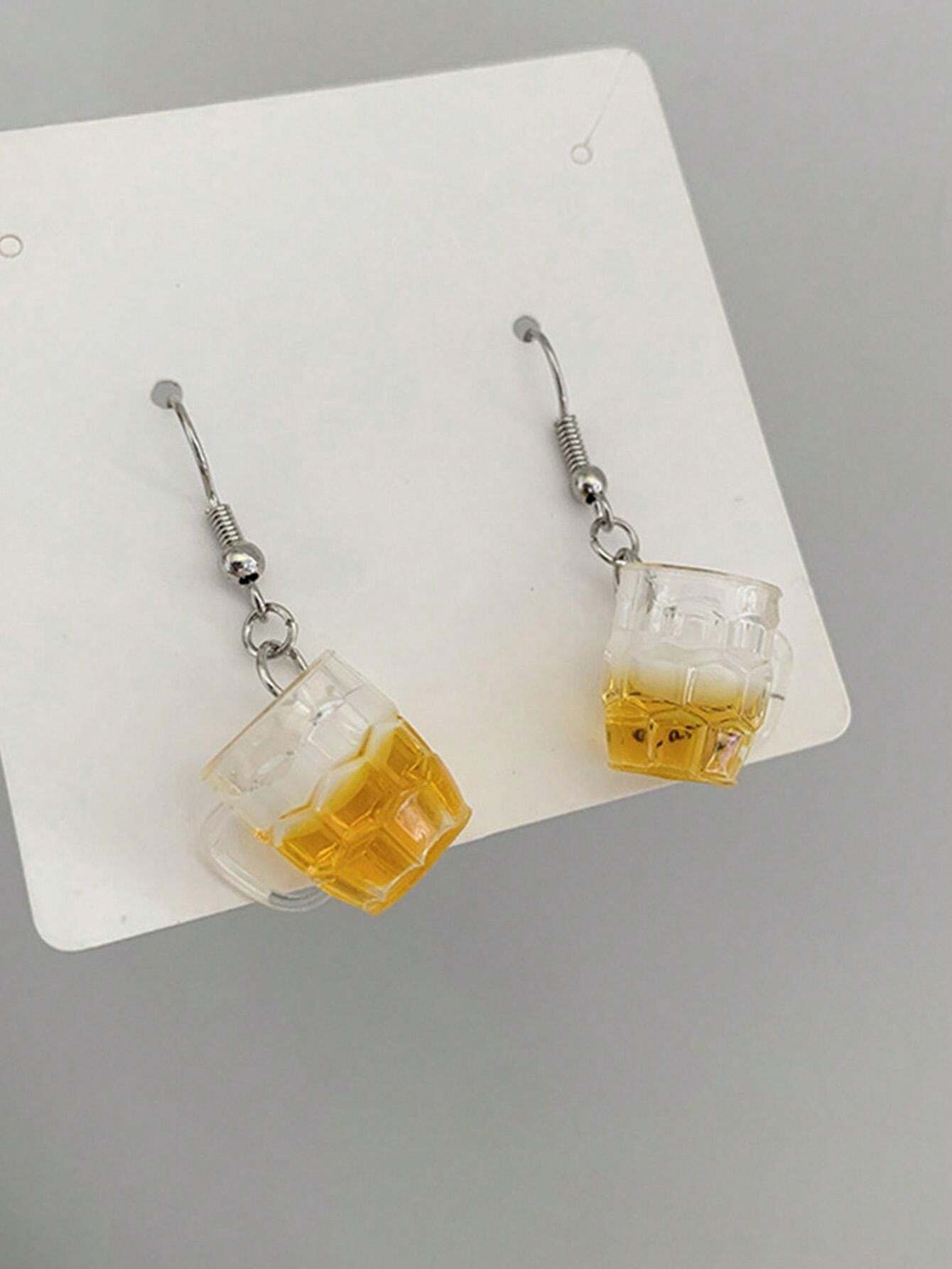 Charming Mini Mug Earrings for Women – Oktoberfest-Inspired Accessory