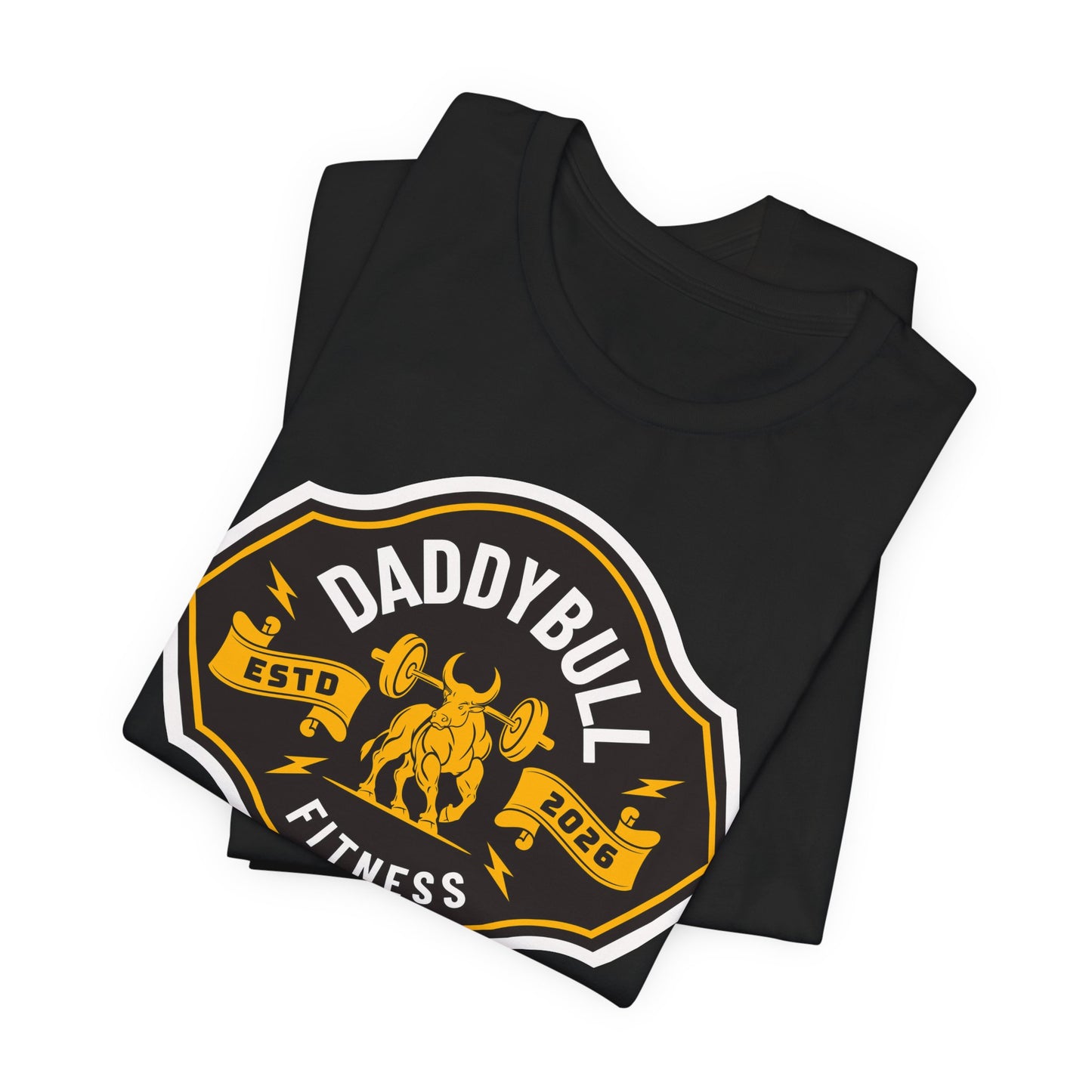 DaddyBull Fitness T-Shirt, Vintage Gym Tee
