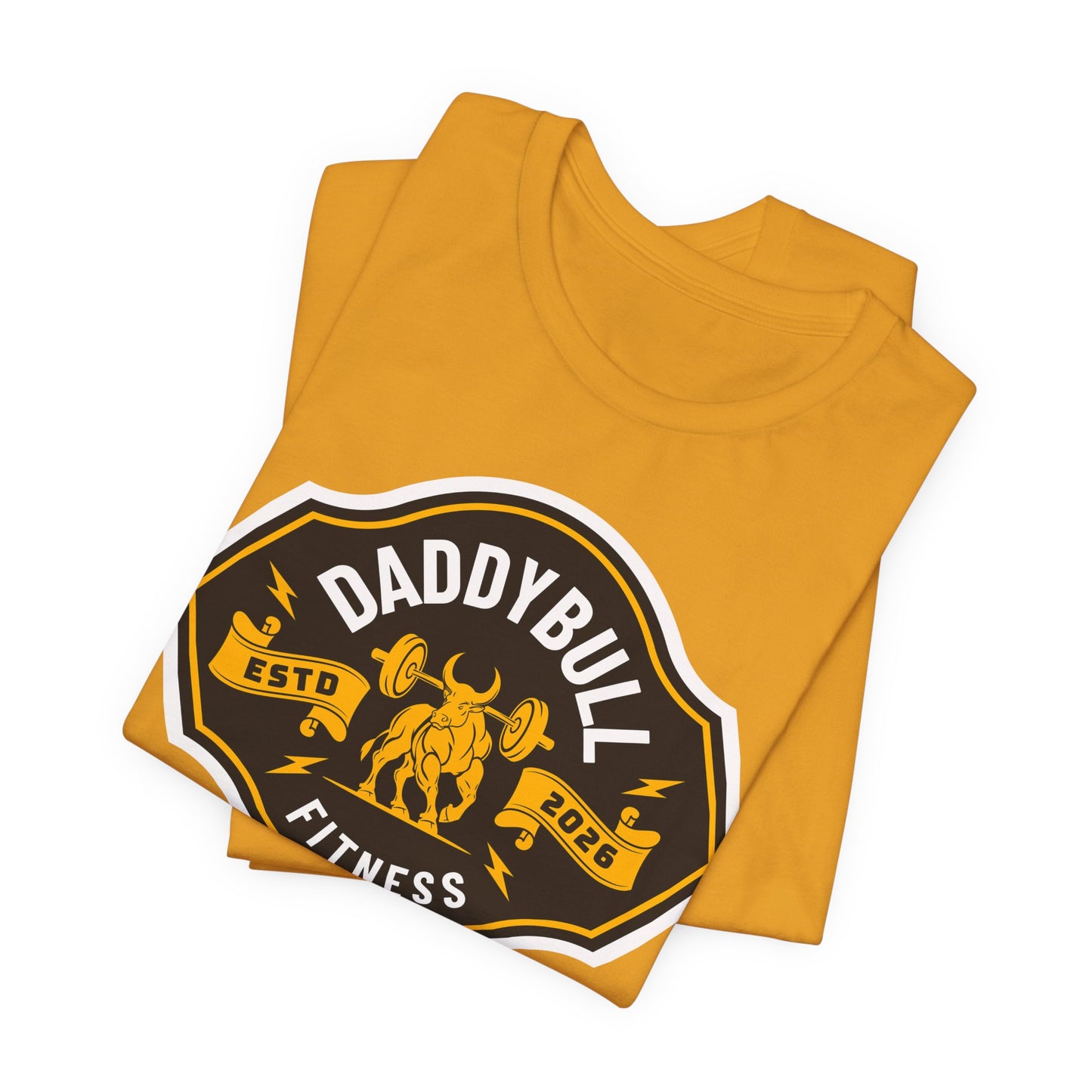DaddyBull Fitness T-Shirt, Vintage Gym Tee