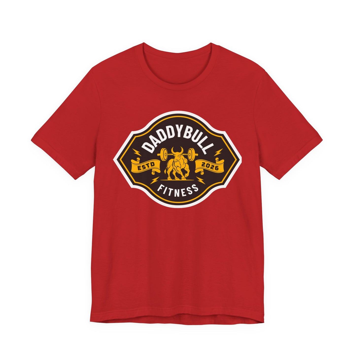 DaddyBull Fitness T-Shirt, Vintage Gym Tee