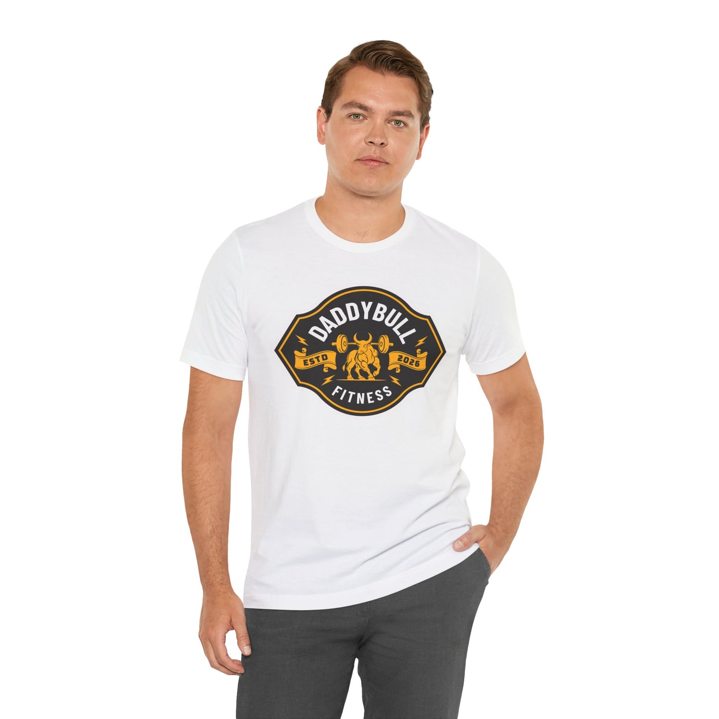 DaddyBull Fitness T-Shirt, Vintage Gym Tee