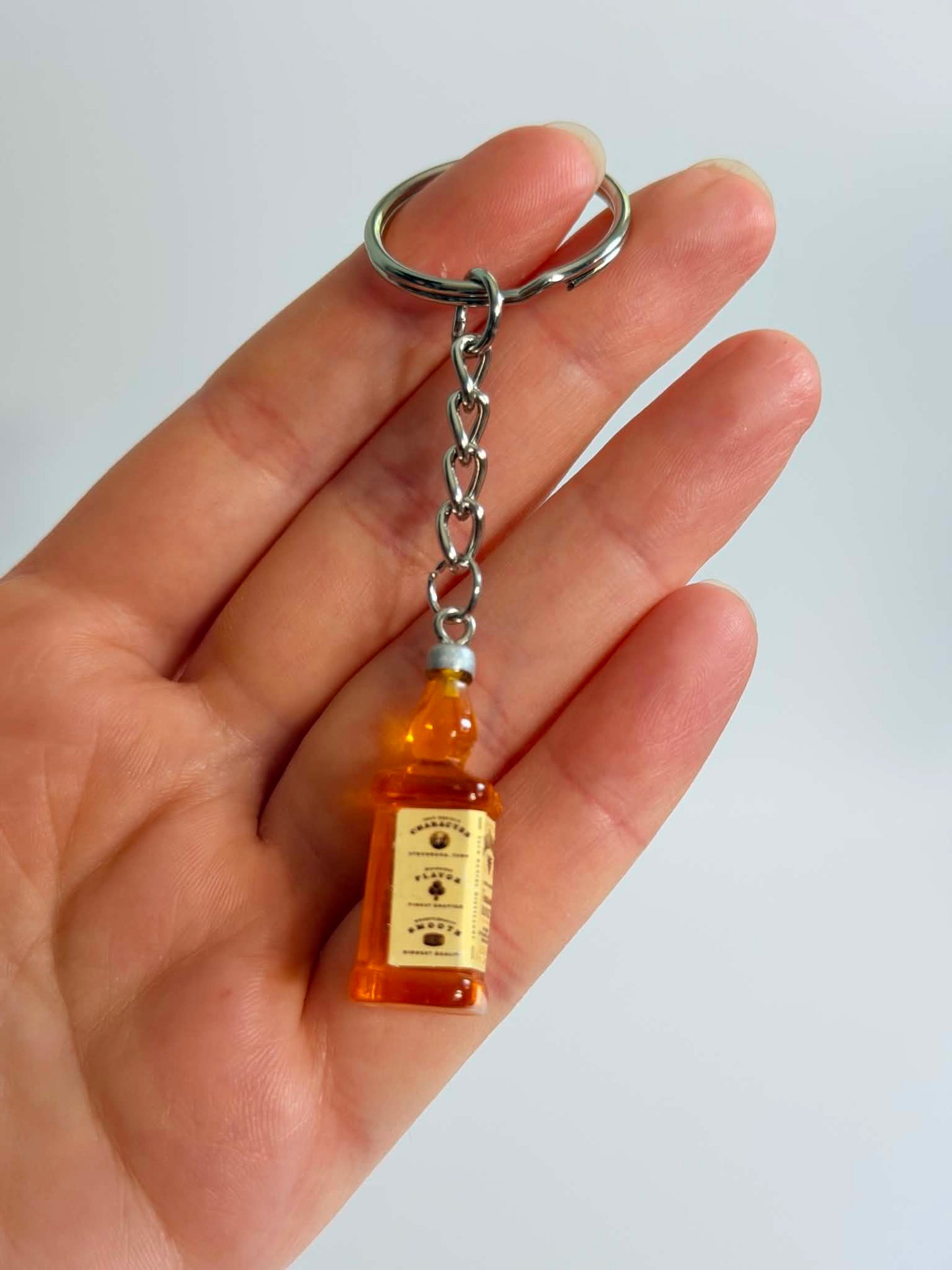 Mini drink Bottle Keychain
