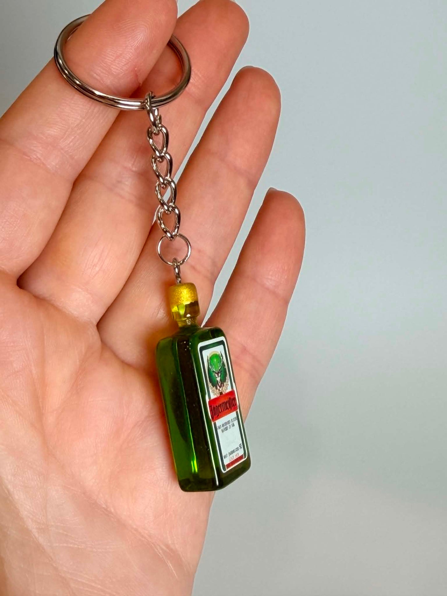 Mini drink Bottle Keychain Accessory