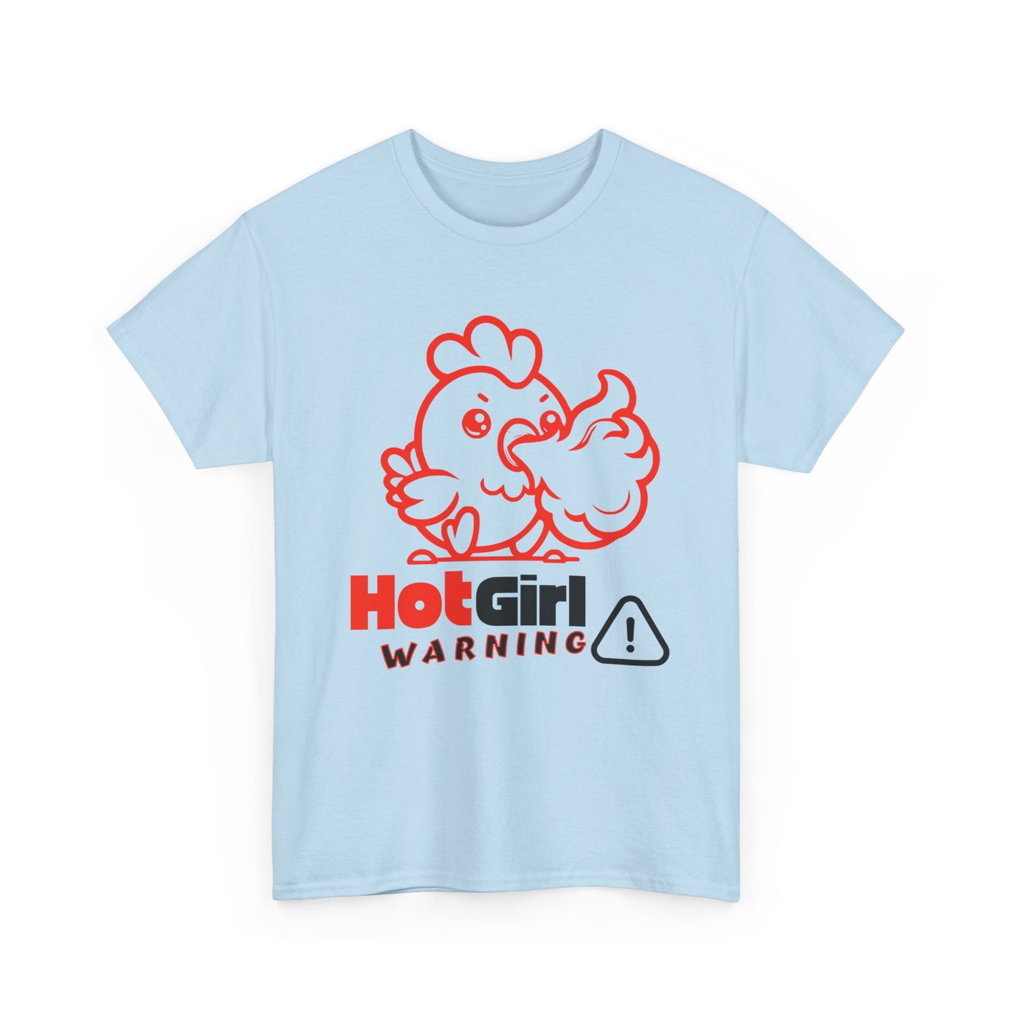 Hot Girl Warning Tee, Woke Up Sexy Again T-Shirt