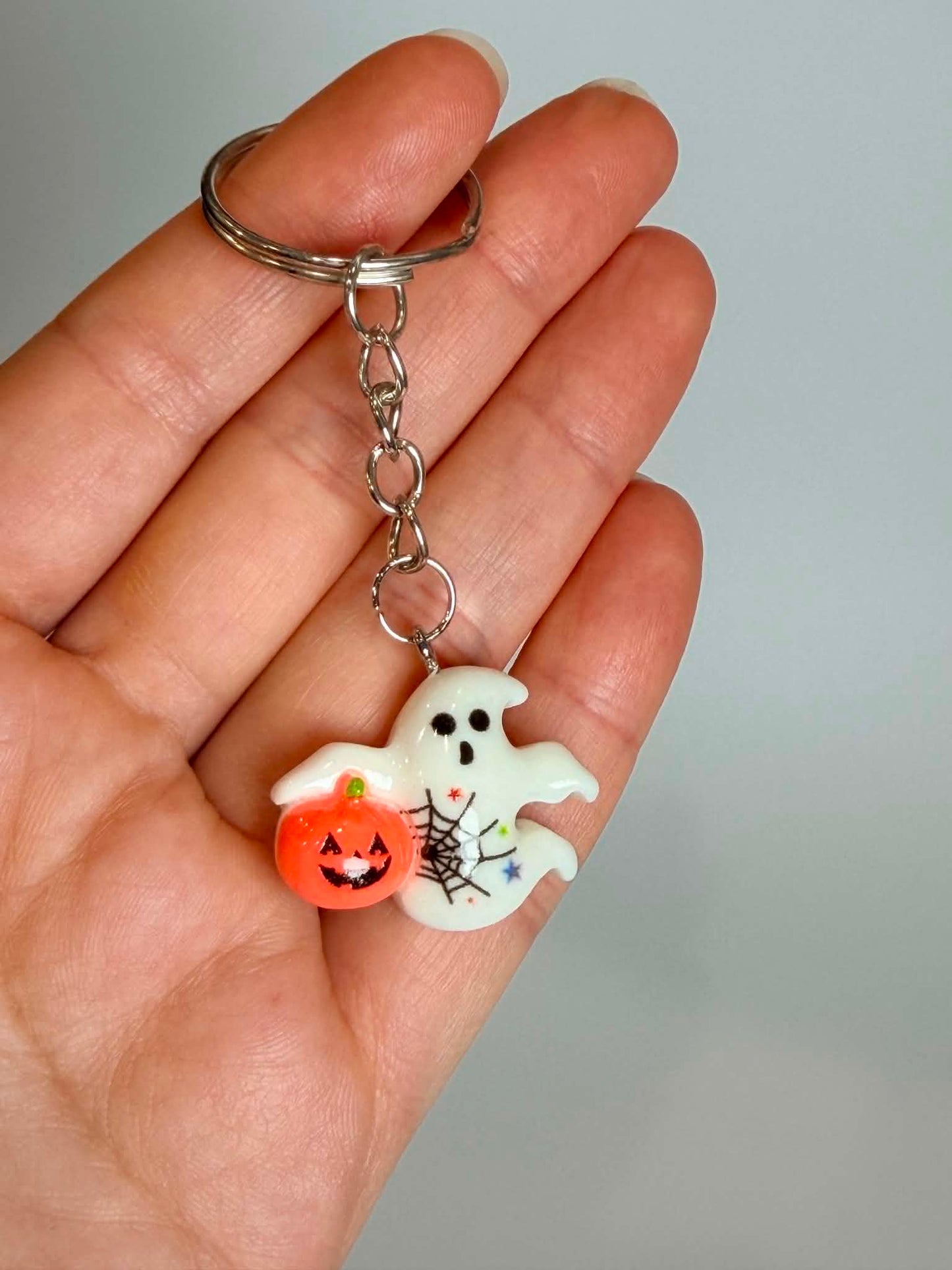 Mini Early Halloween Keychain. Cute Accessory for Bags, Keys and Gifts