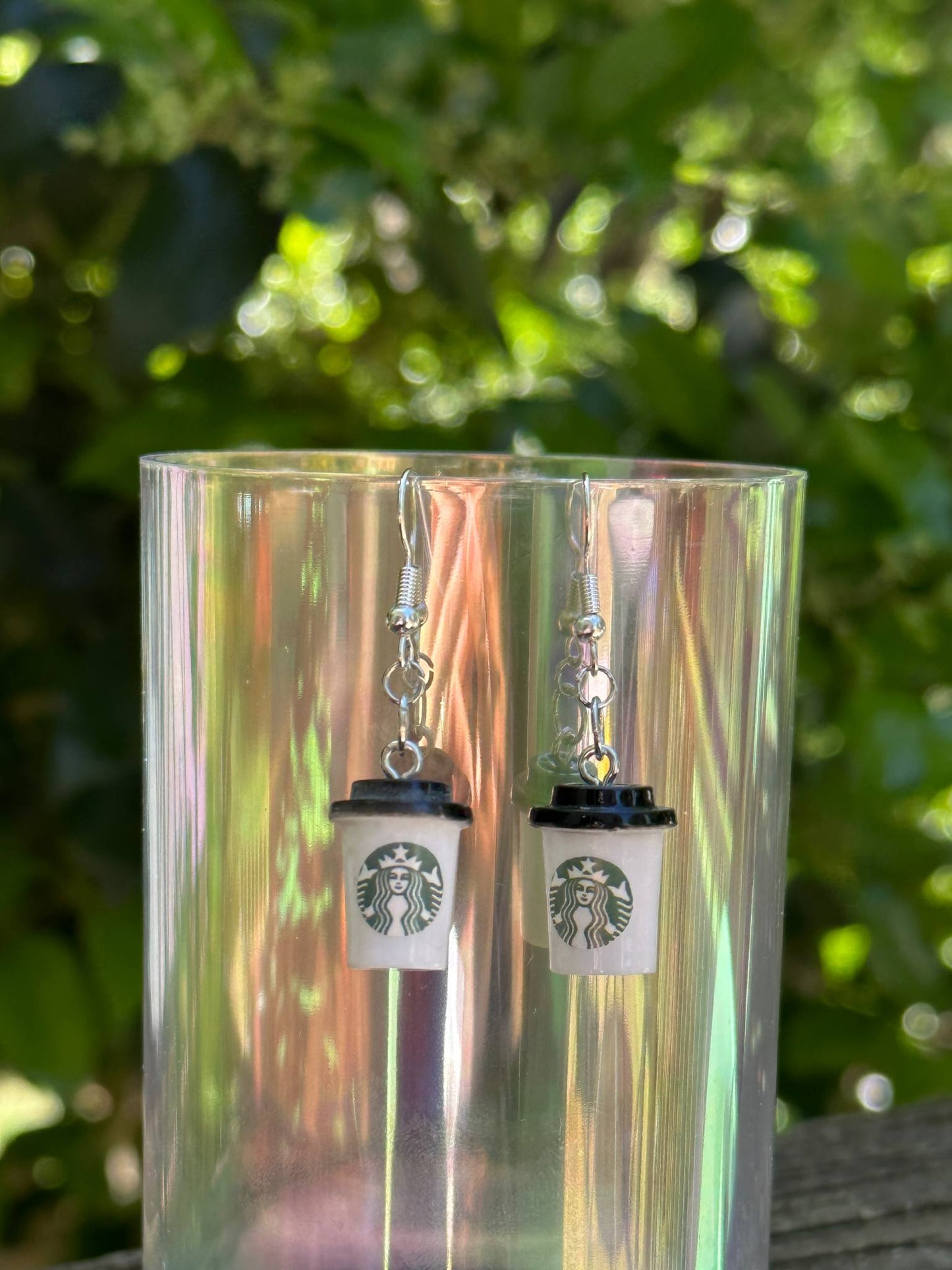 Mini Starb. to go cup coffee earrings