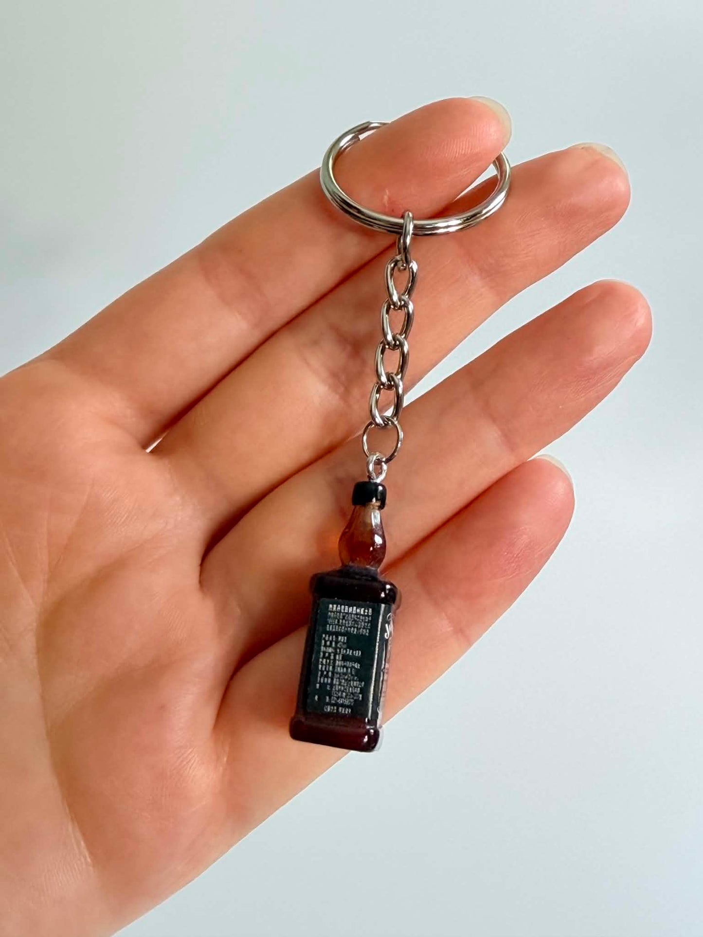 Mini drink Bottle Inspired Keychain