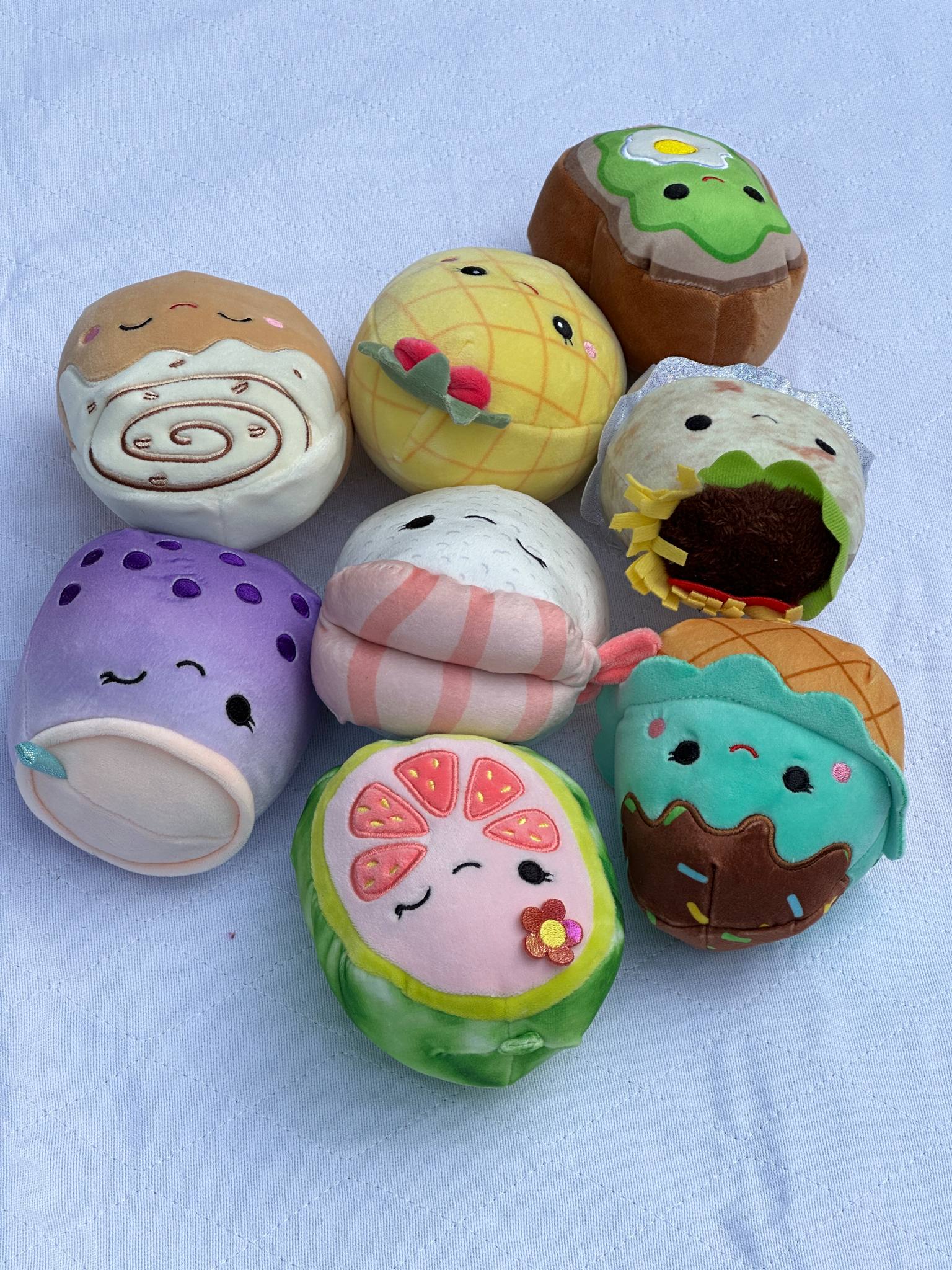birthday gift plush toys set of 8 for babies toddlers soft stuffed animals