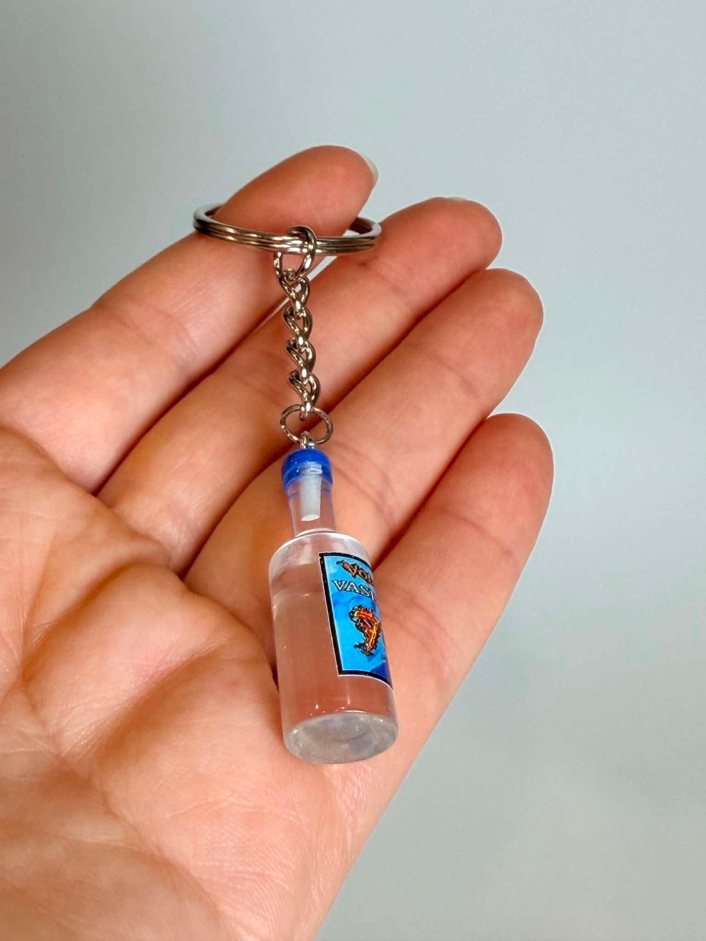 Mini drink Bottle Keychain Accessory Design