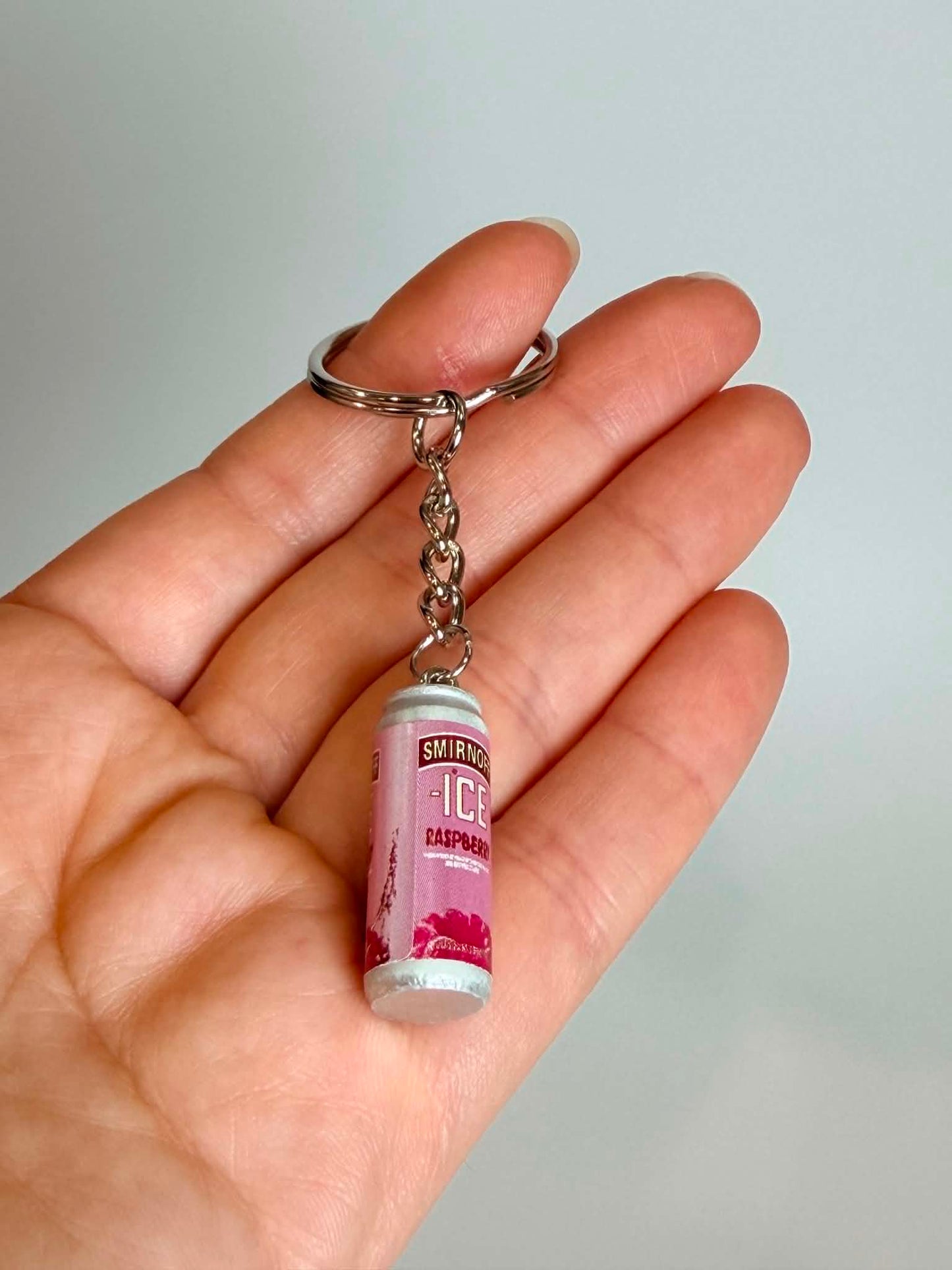 Mini drink Bottle Keychain Accessory Design
