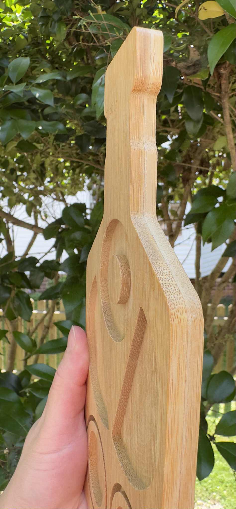 wood tequila shot board tray with space for 2 shots lime salt party accessory