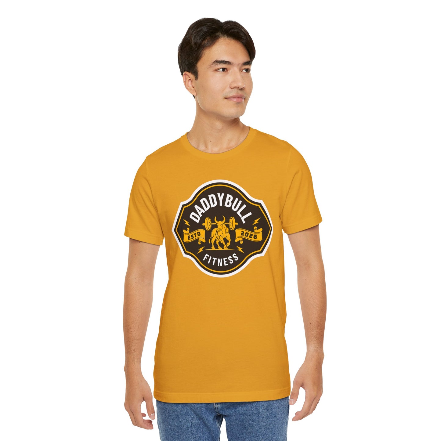 DaddyBull Fitness T-Shirt, Vintage Gym Tee