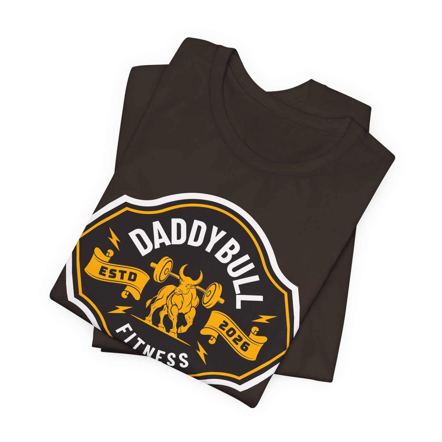 DaddyBull Fitness T-Shirt, Vintage Gym Tee