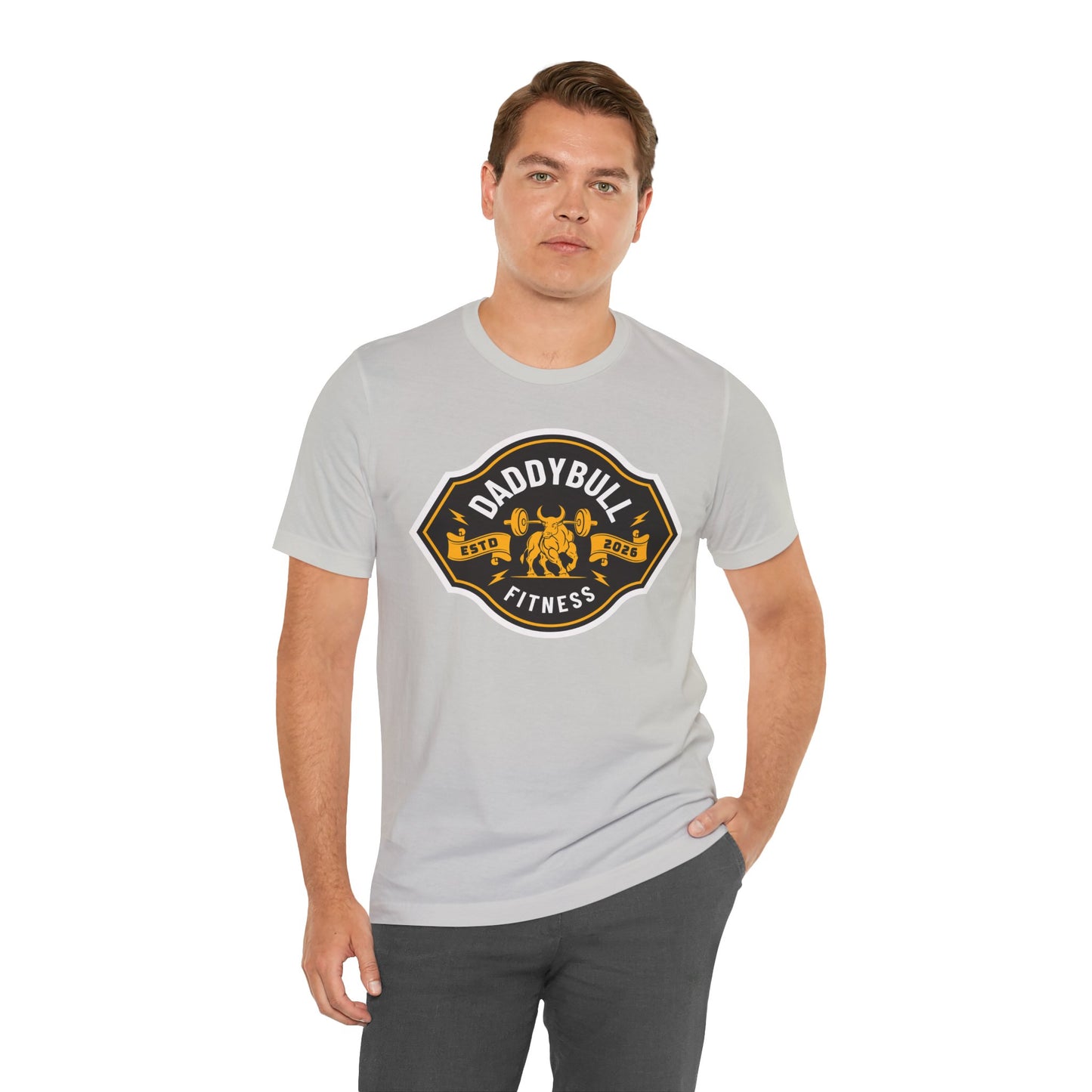 DaddyBull Fitness T-Shirt, Vintage Gym Tee