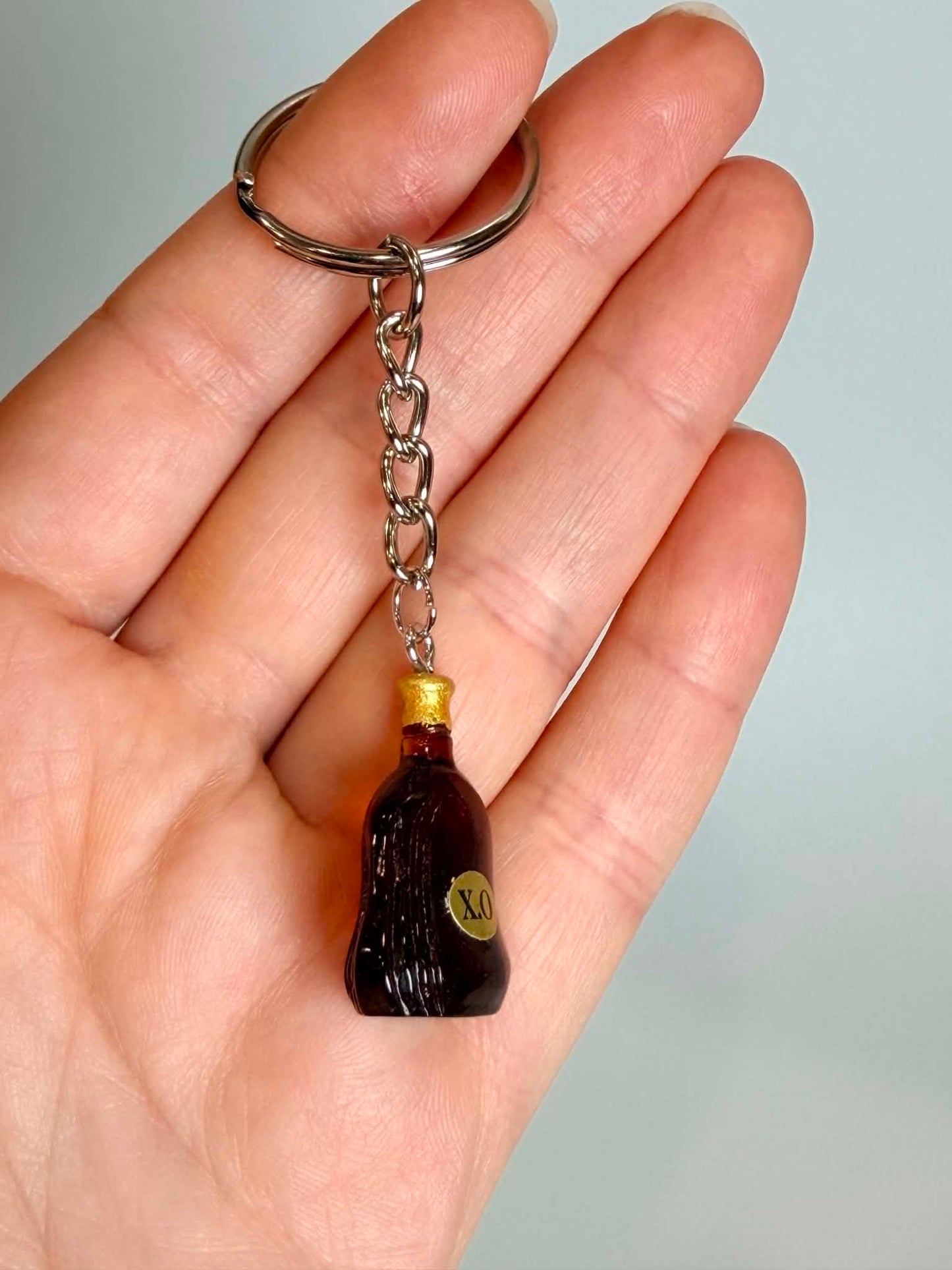 Mini drink Bottle Keychain Accessory Design, fun accessories.