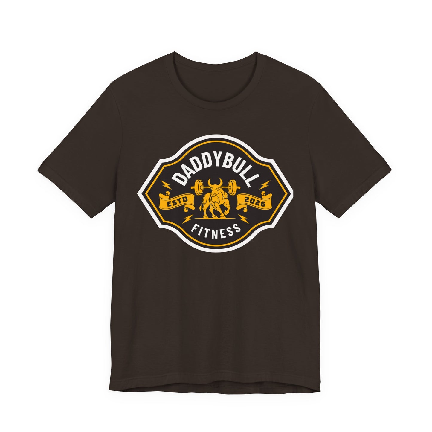 DaddyBull Fitness T-Shirt, Vintage Gym Tee