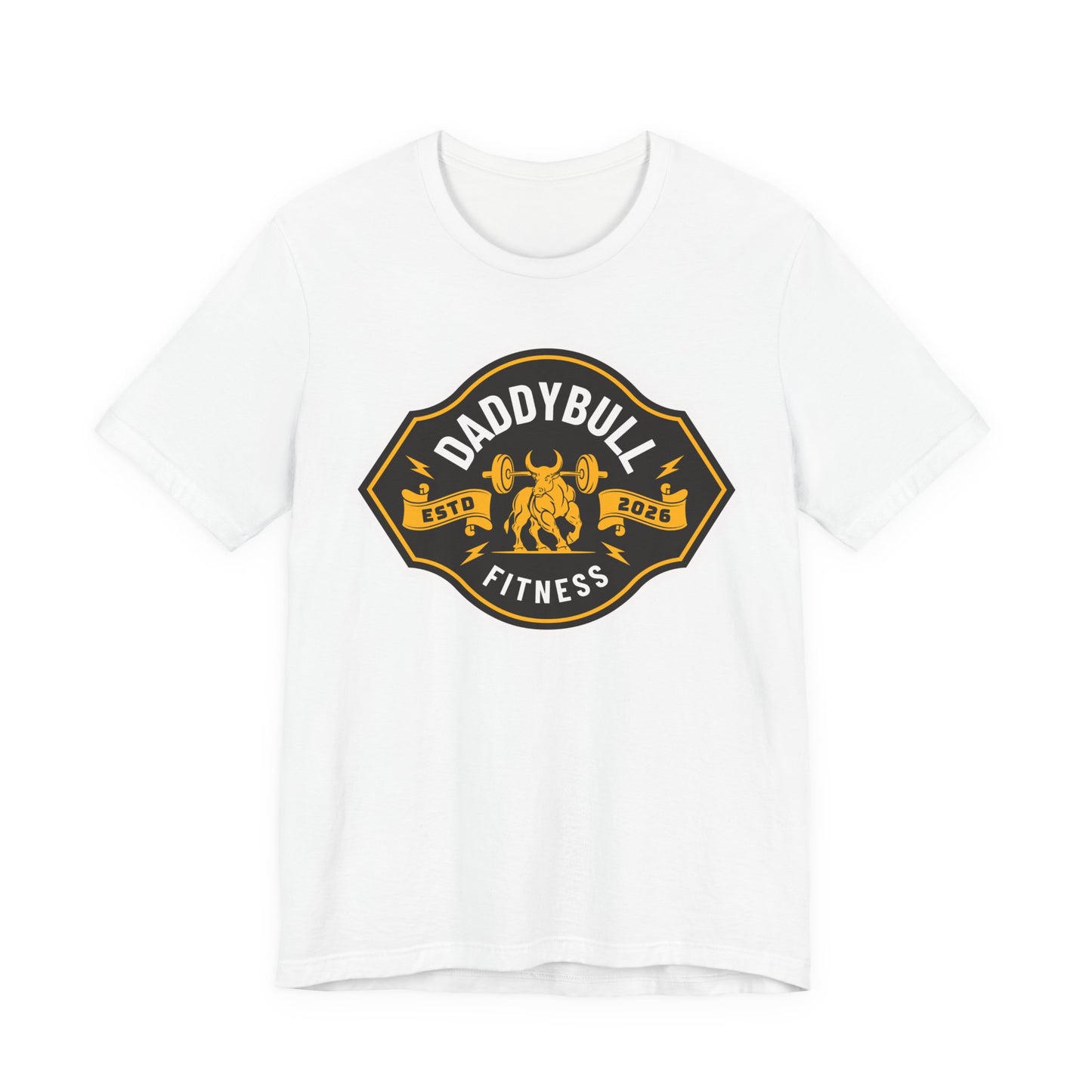 DaddyBull Fitness T-Shirt, Vintage Gym Tee