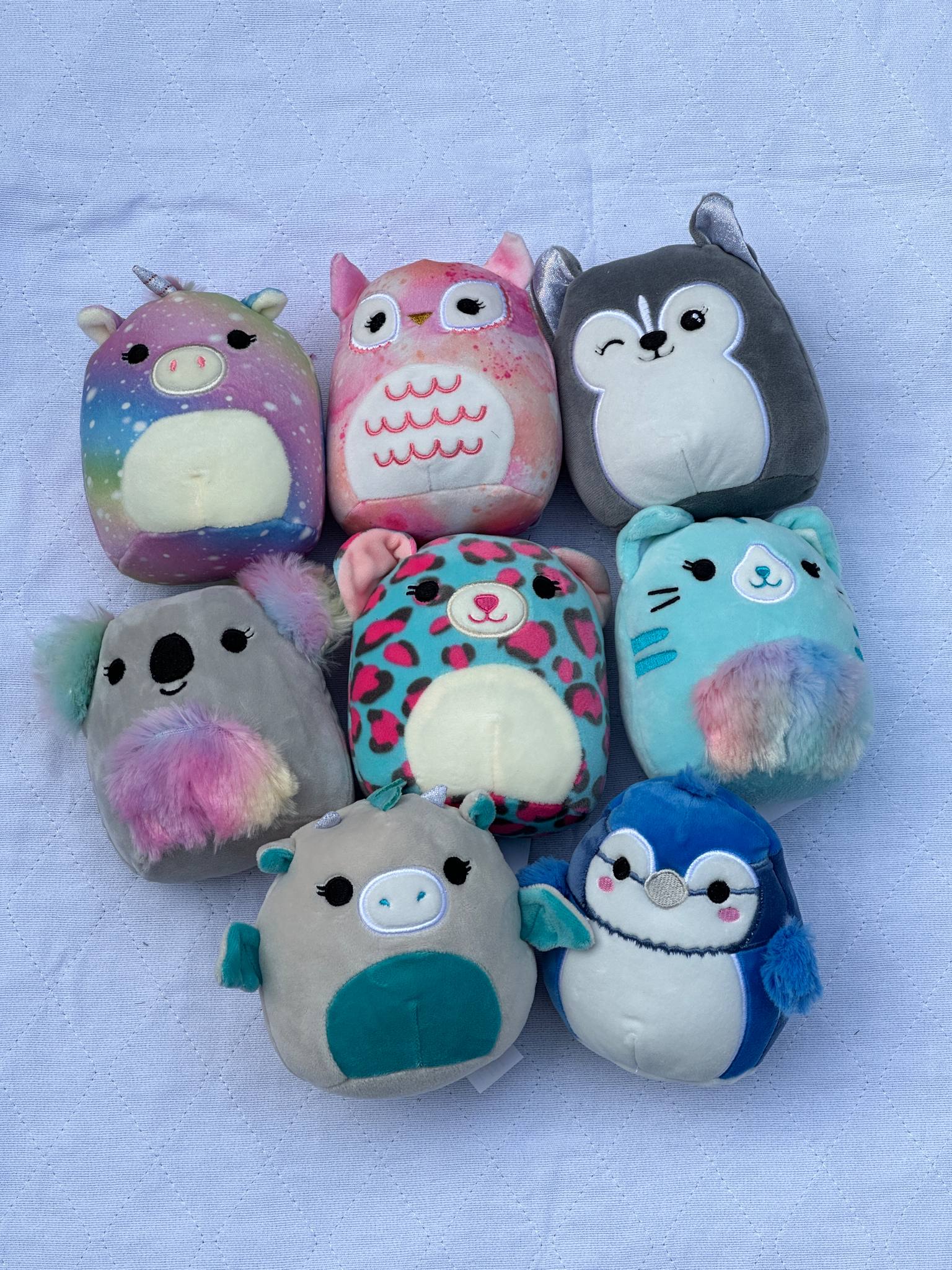 plush toys set of 8 soft stuffed animals for babies and kids gift set