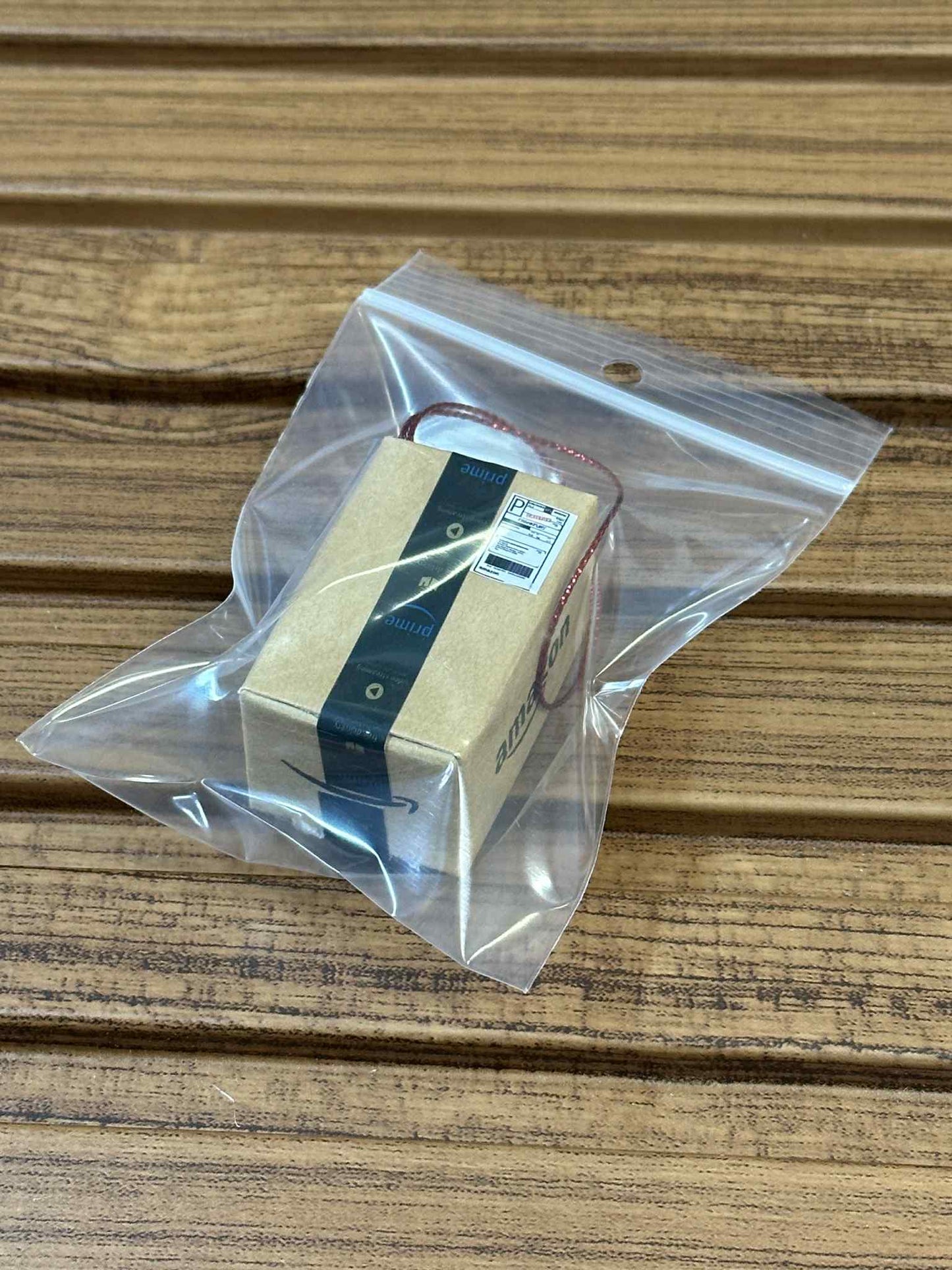 Mini Amazon prime Box Inspired Ornament