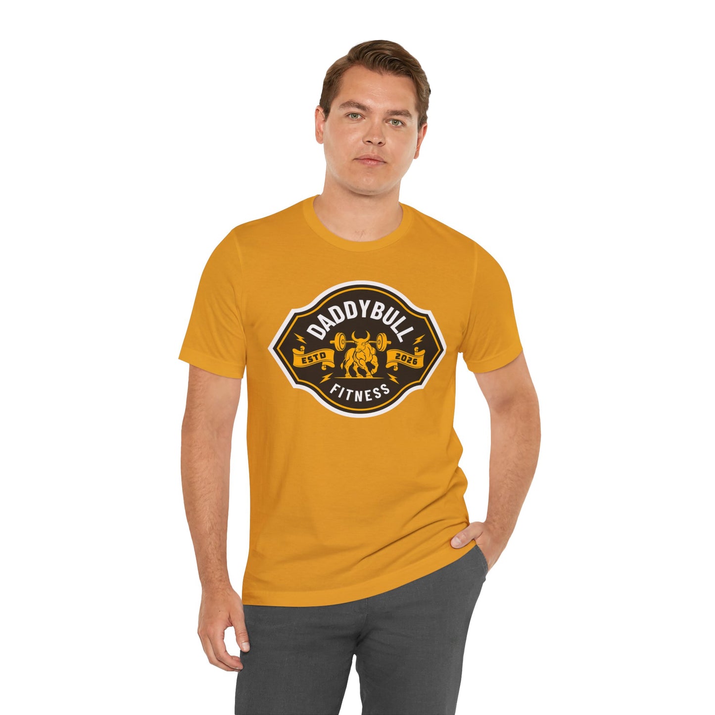 DaddyBull Fitness T-Shirt, Vintage Gym Tee