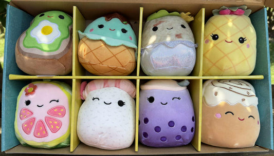 birthday gift plush toys set of 8 for babies toddlers soft stuffed animals