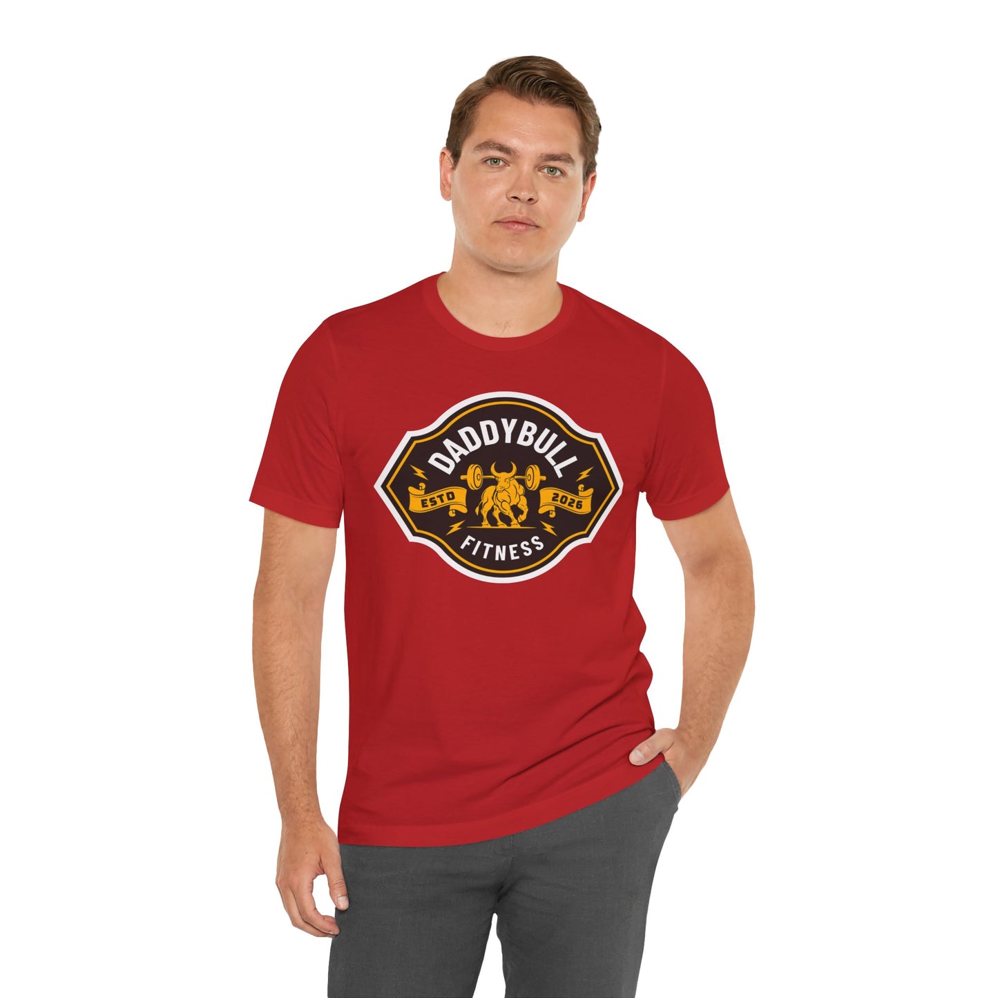 DaddyBull Fitness T-Shirt, Vintage Gym Tee