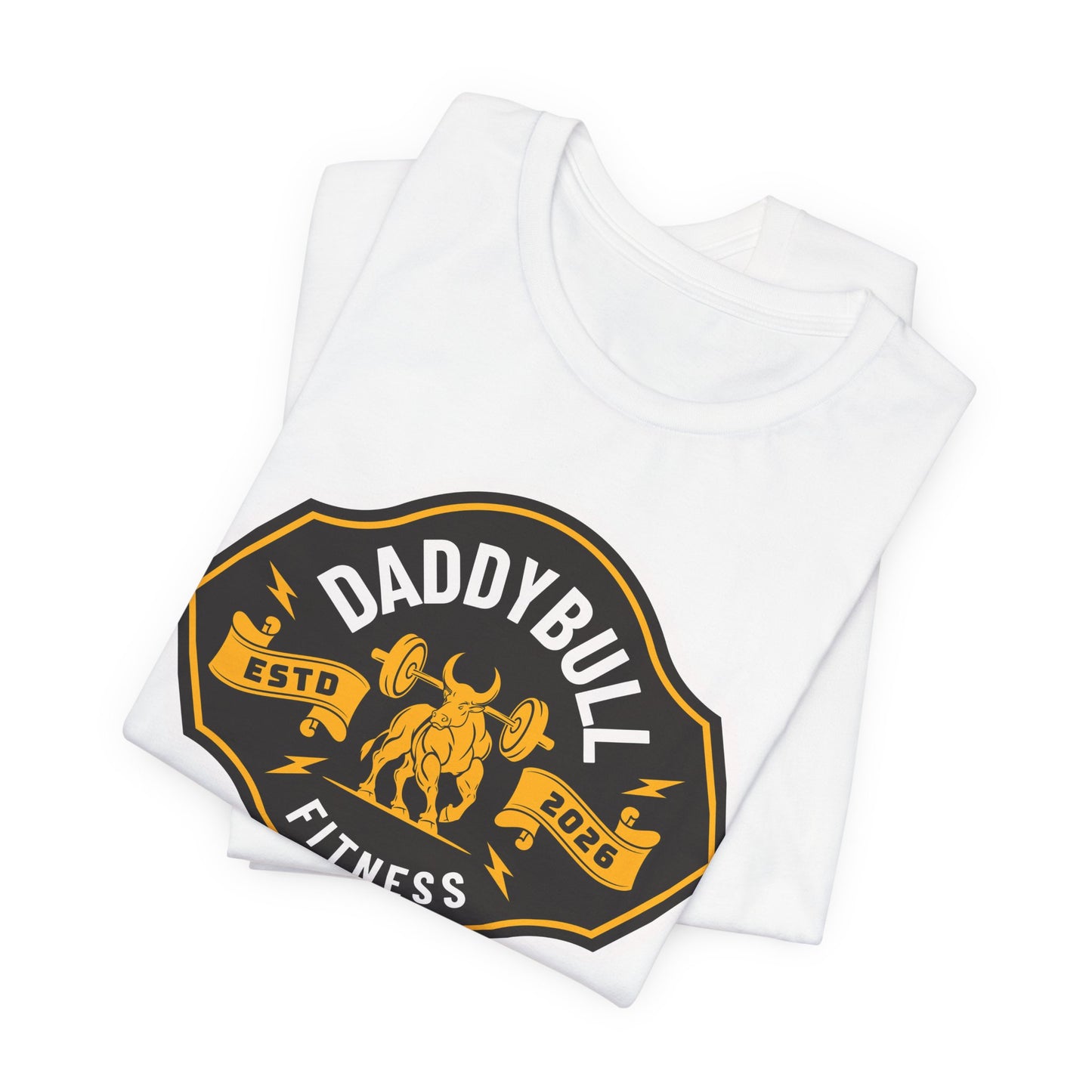 DaddyBull Fitness T-Shirt, Vintage Gym Tee