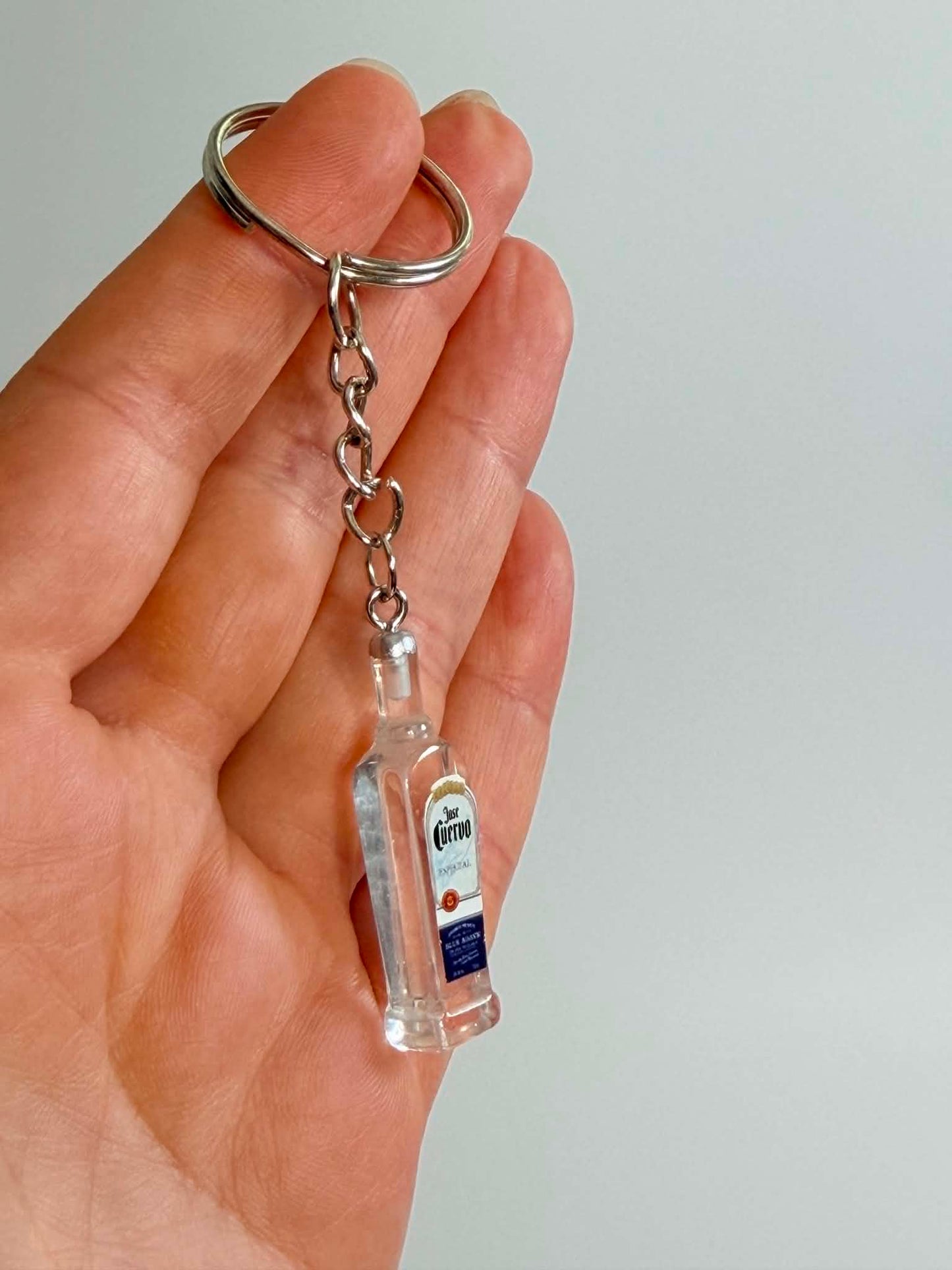 Mini drink Bottle Keychain Accessory Design