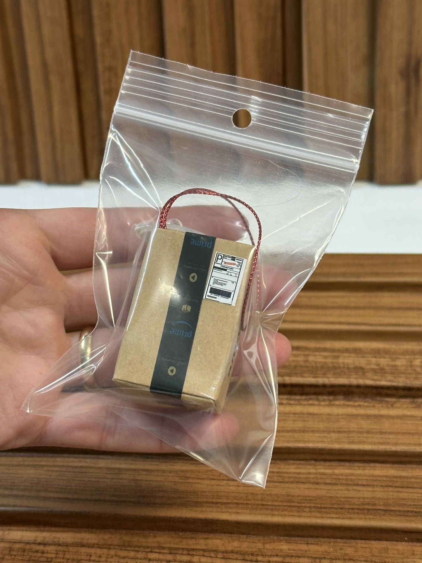 Mini Amazon prime Box Inspired Ornament