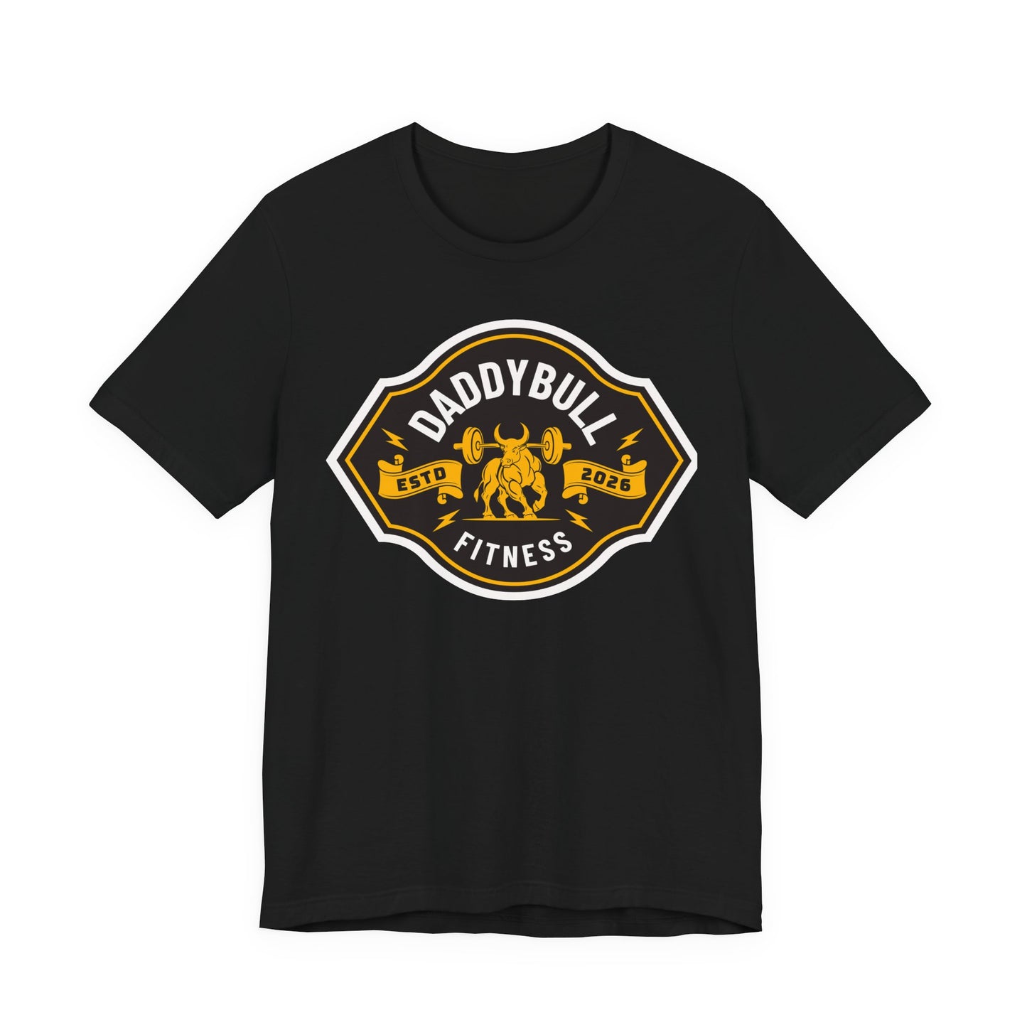 DaddyBull Fitness T-Shirt, Vintage Gym Tee