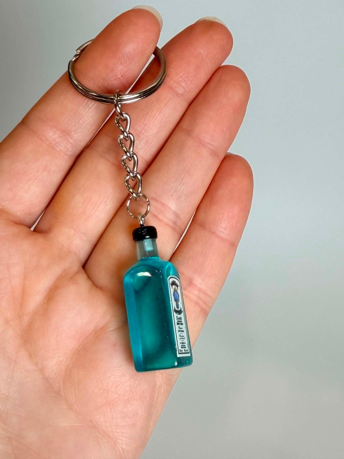 Mini drink Bottle Keychain Accessory Design