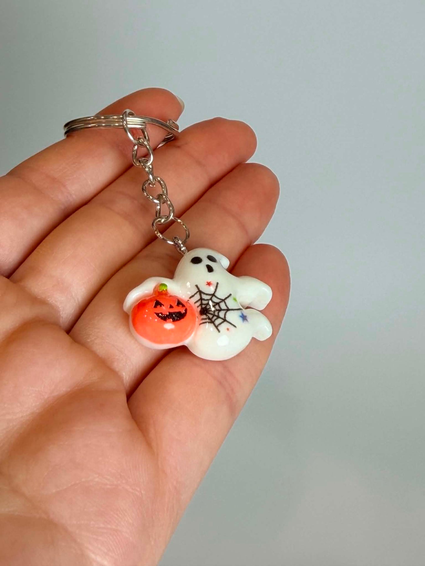 Mini Early Halloween Keychain. Cute Accessory for Bags, Keys and Gifts